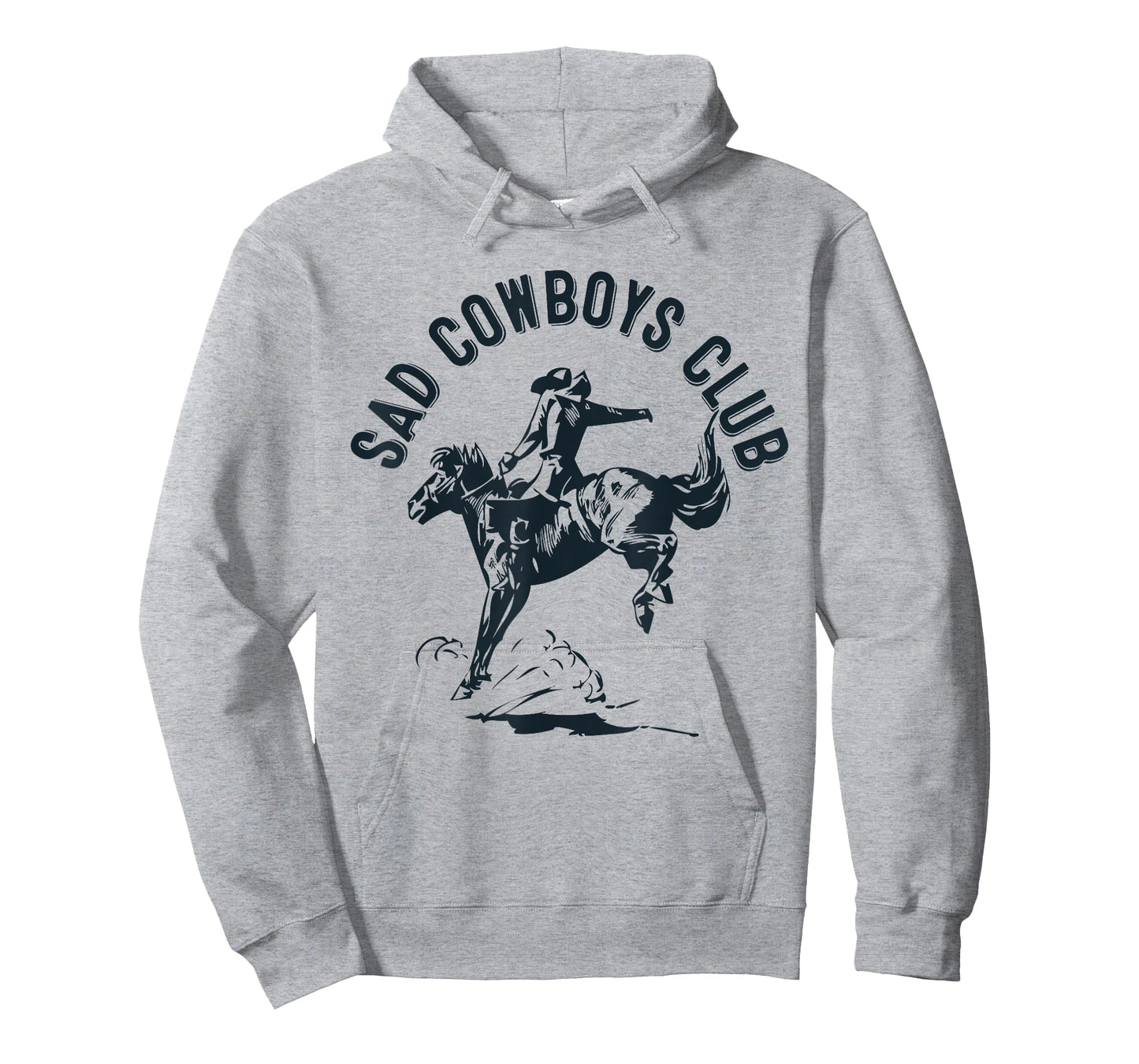 Retro Sad Cowboys Club, Sad Country Music Style Enthusiast T-Shirt