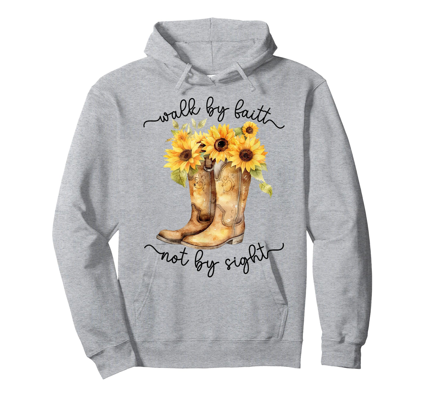 Christian Cowgirl Western Cowboy Sunflower Boots For Women T-Shirt