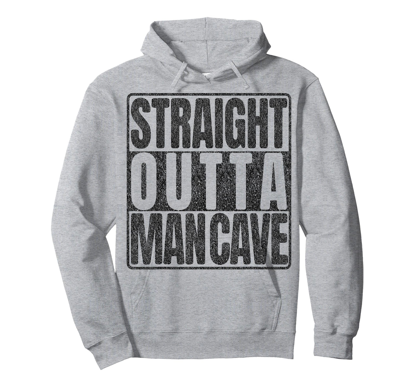 Straight Outta Man Cave, DIY TV Gaming Room Funny Introvert T-Shirt