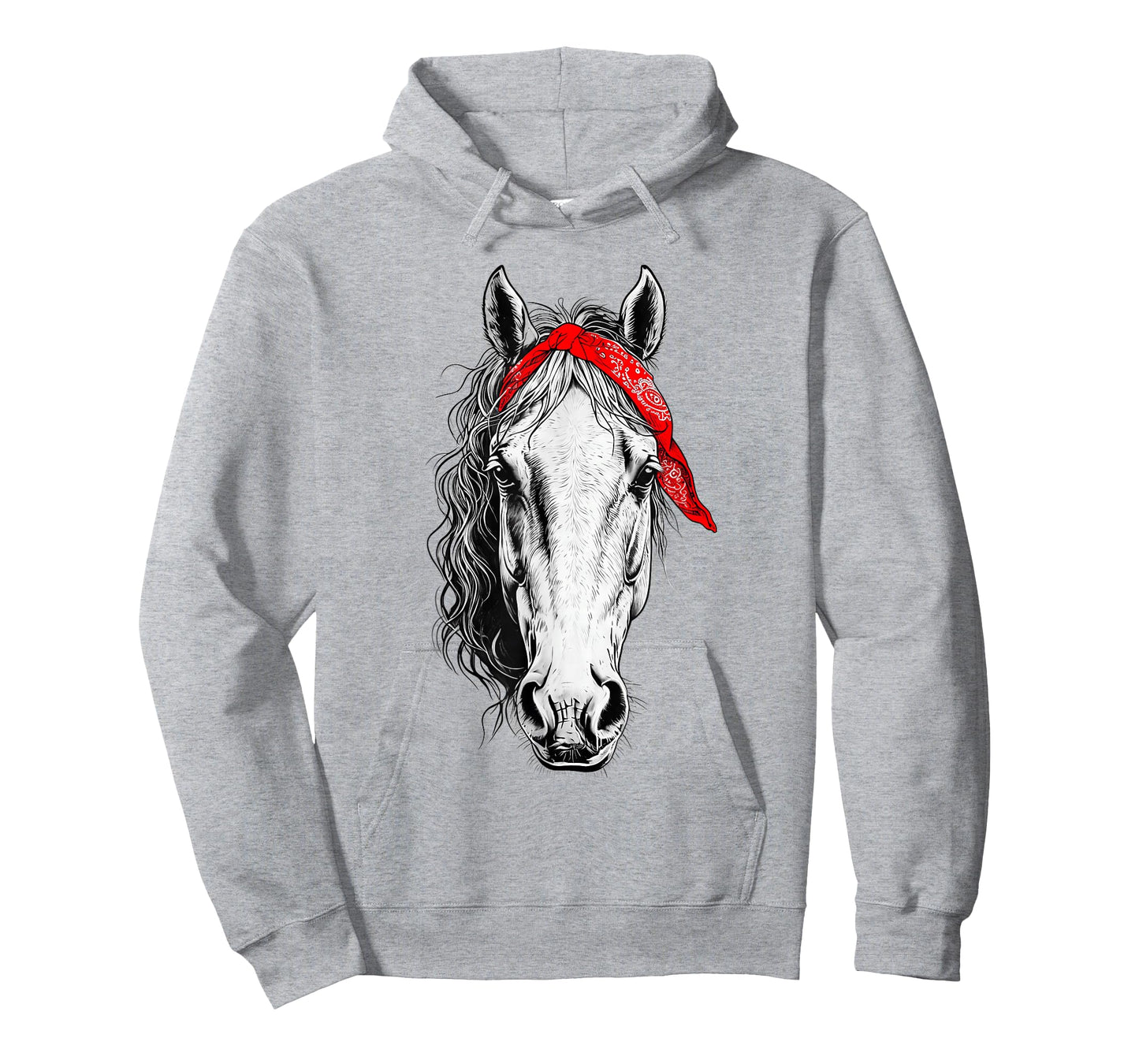 Horse Shirts for Girls 10-12 Western Red Bandana Tee T-Shirt
