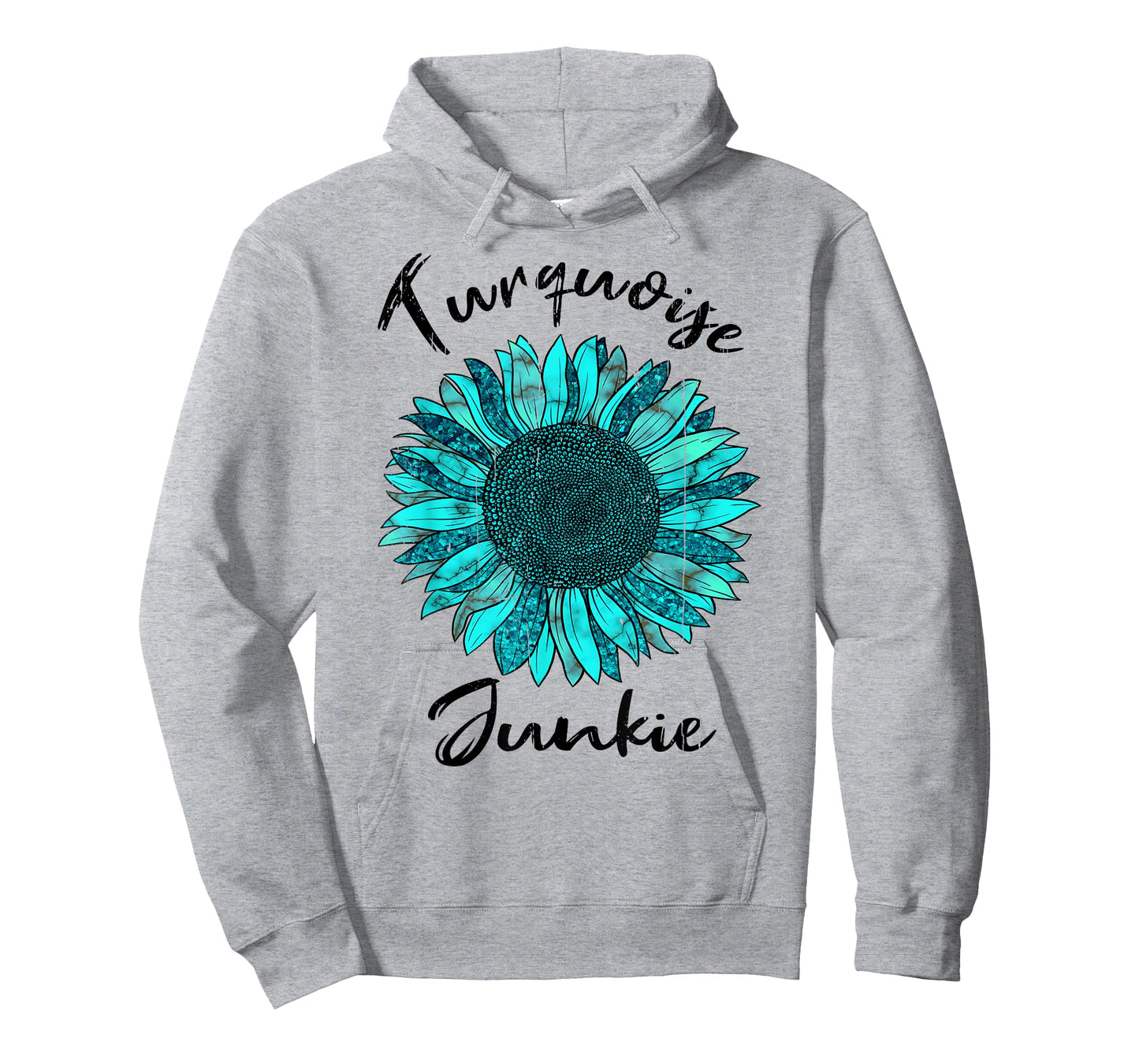 Turquoise Junkie Turquoise Gemstone Lovers Vintage Style T-Shirt