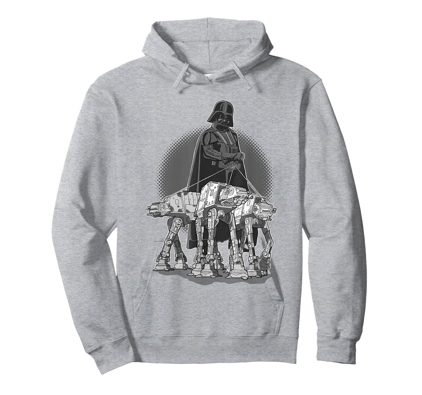 Star Wars Darth Vader AT Walkers Dogs Leash Portrait T-Shirt