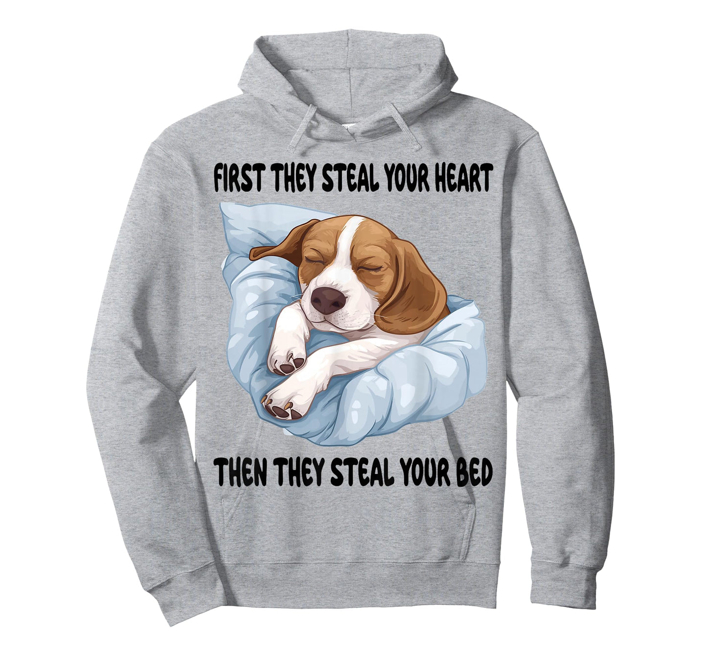 Beagle Sleeping Pajamas Nightgown T-Shirt
