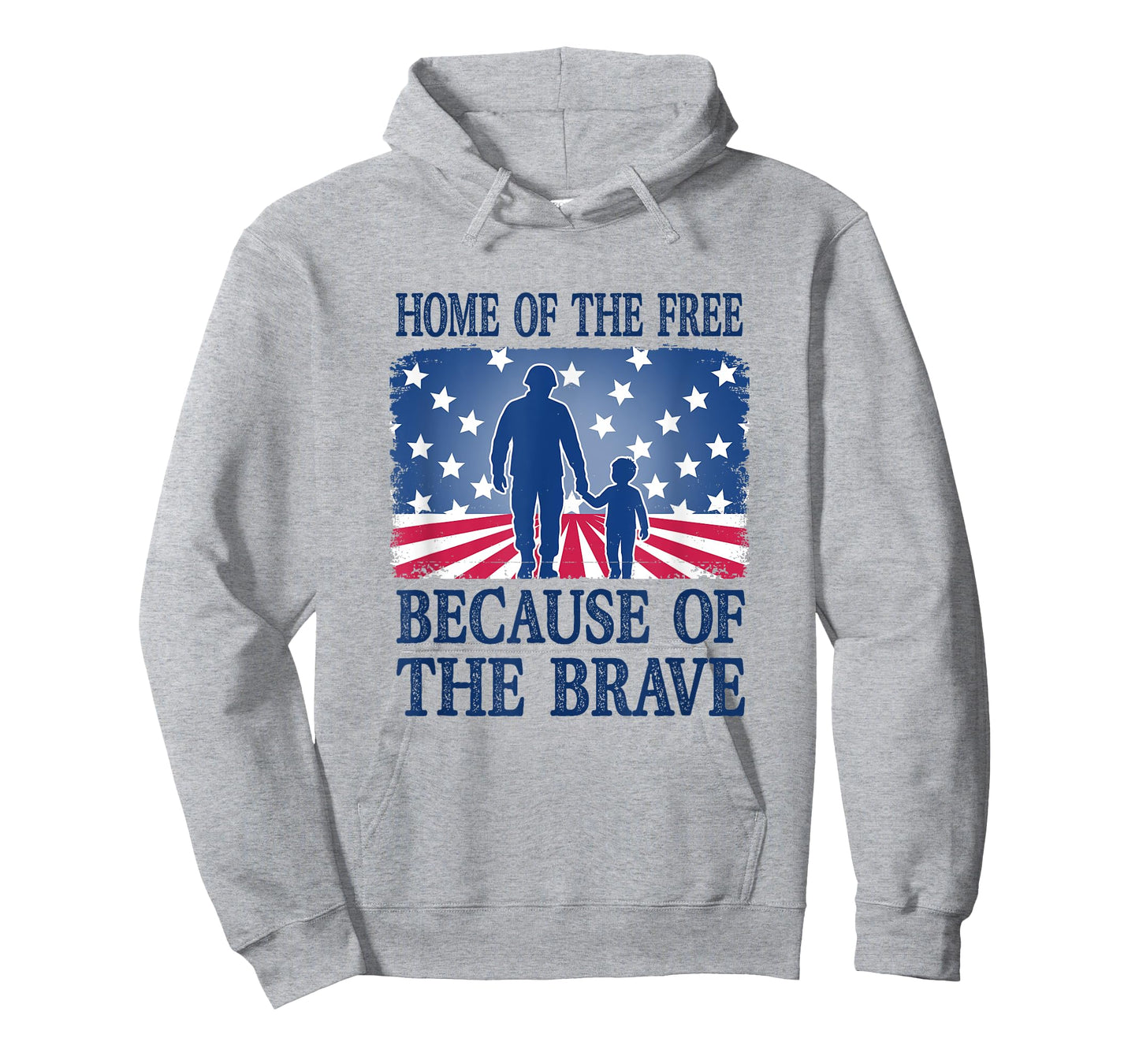 Home of The Free Because of The Brave Patriotic T-Shirt