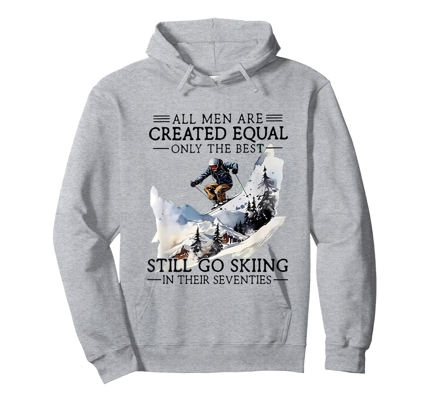Men Still Go Skiing 70 Winter Sports Lover Skier T-Shirt