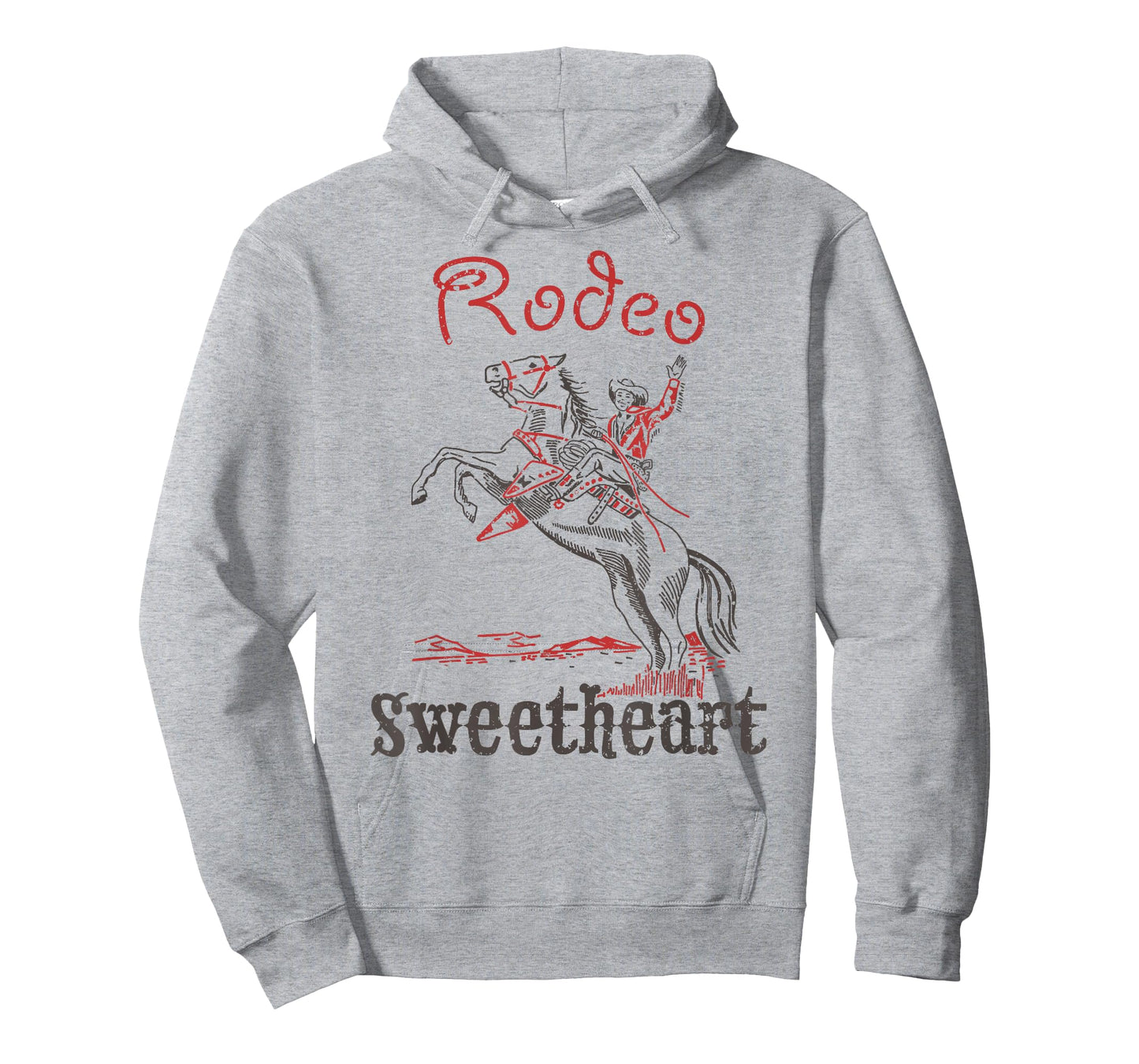 Rodeo Sweetheart Western Cowboy Cowgirl Vintage Cute T-Shirt