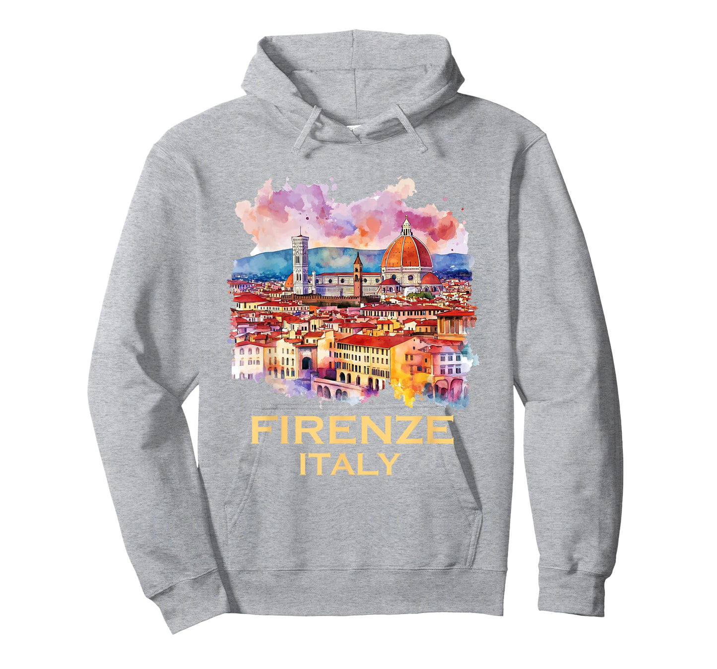 Firenze Italy Souvenirs Skyline Souvenir From Florence Italy T-Shirt