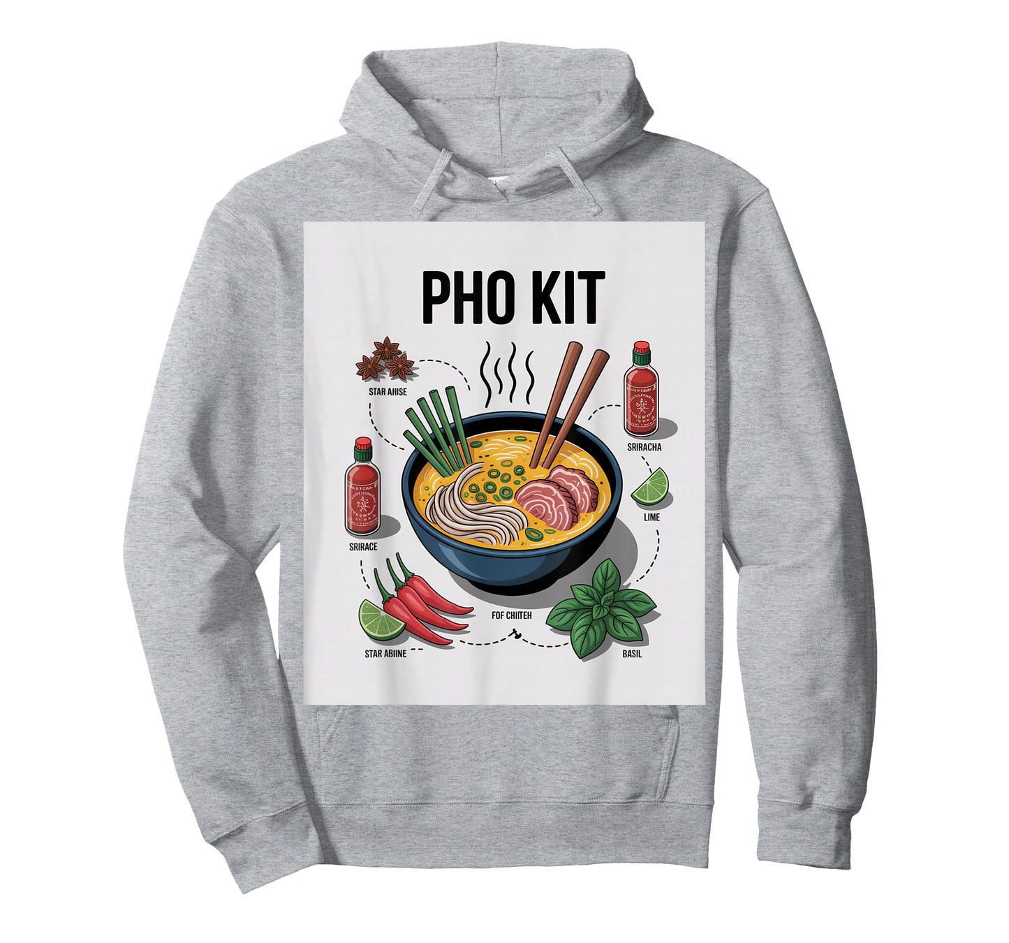 Pho Kit Soup Ingredients Pho Broth at Home Funny Pho Lover T-Shirt