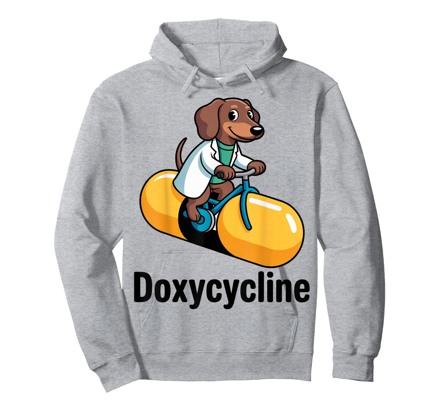 Doxycycline Funny Dachshund Pharmacist T-Shirt