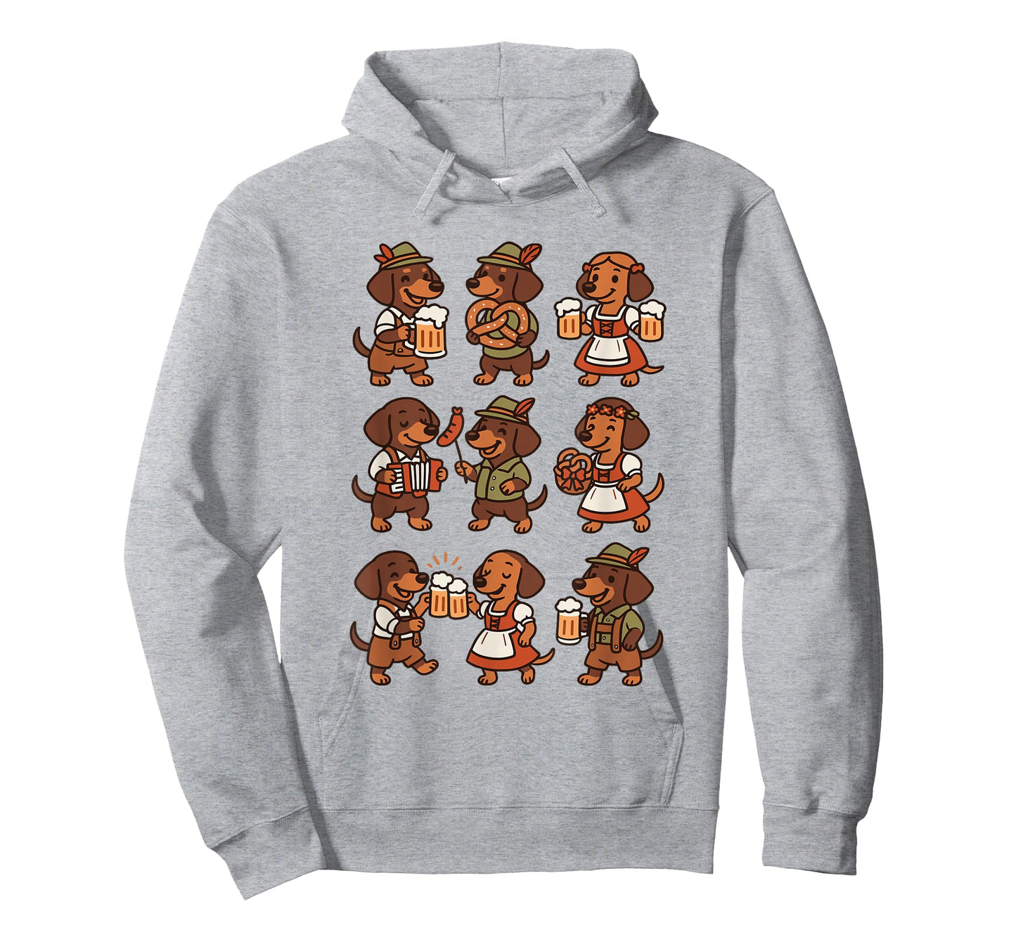 Oktoberfest Dachshund Cute Sausage Dog German Men Women T-Shirt