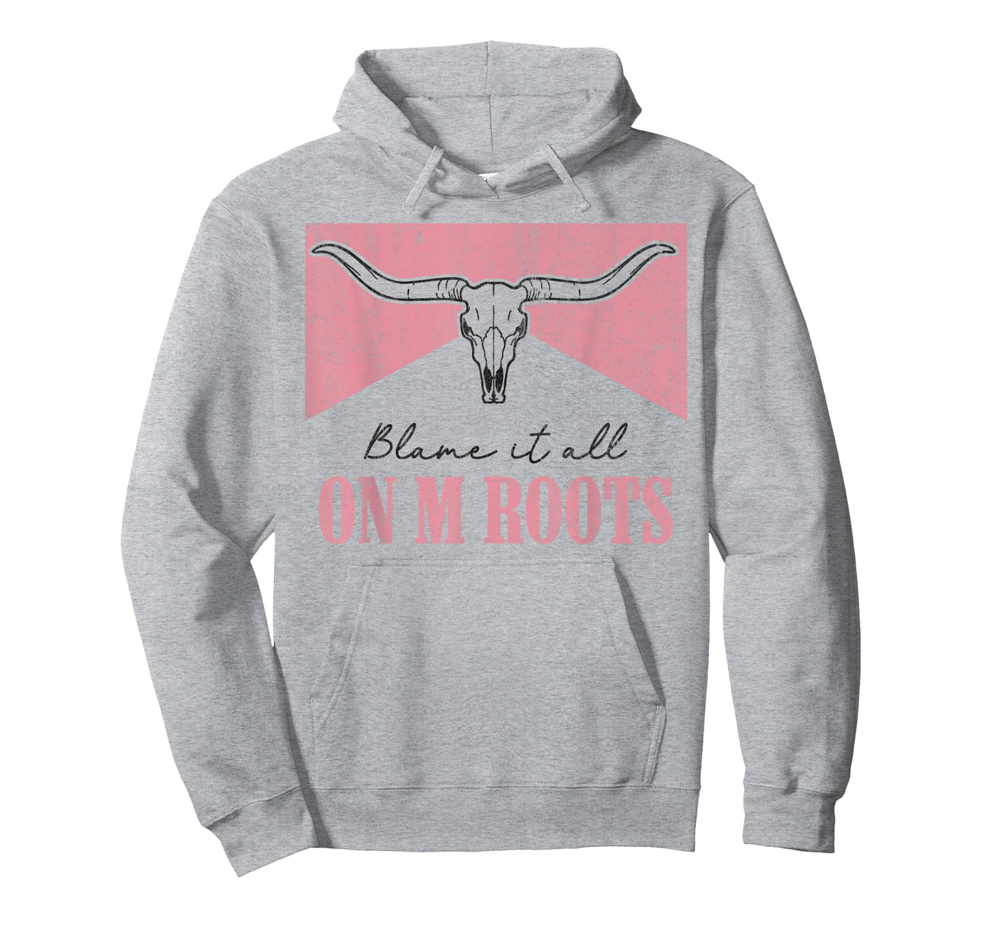Blame It All On My Roots Western Southern Country Cowgirls T-Shirt