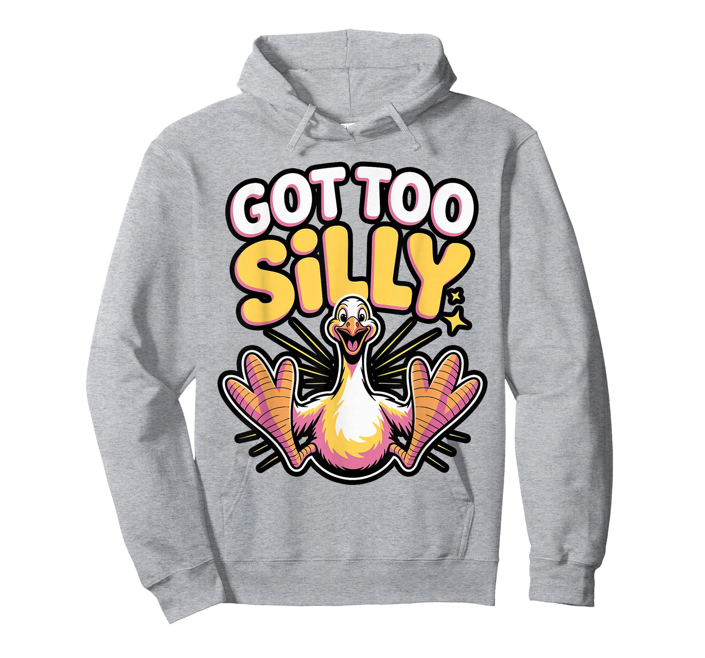 Got Too Silly Goose Meme Cartoon T-Shirt