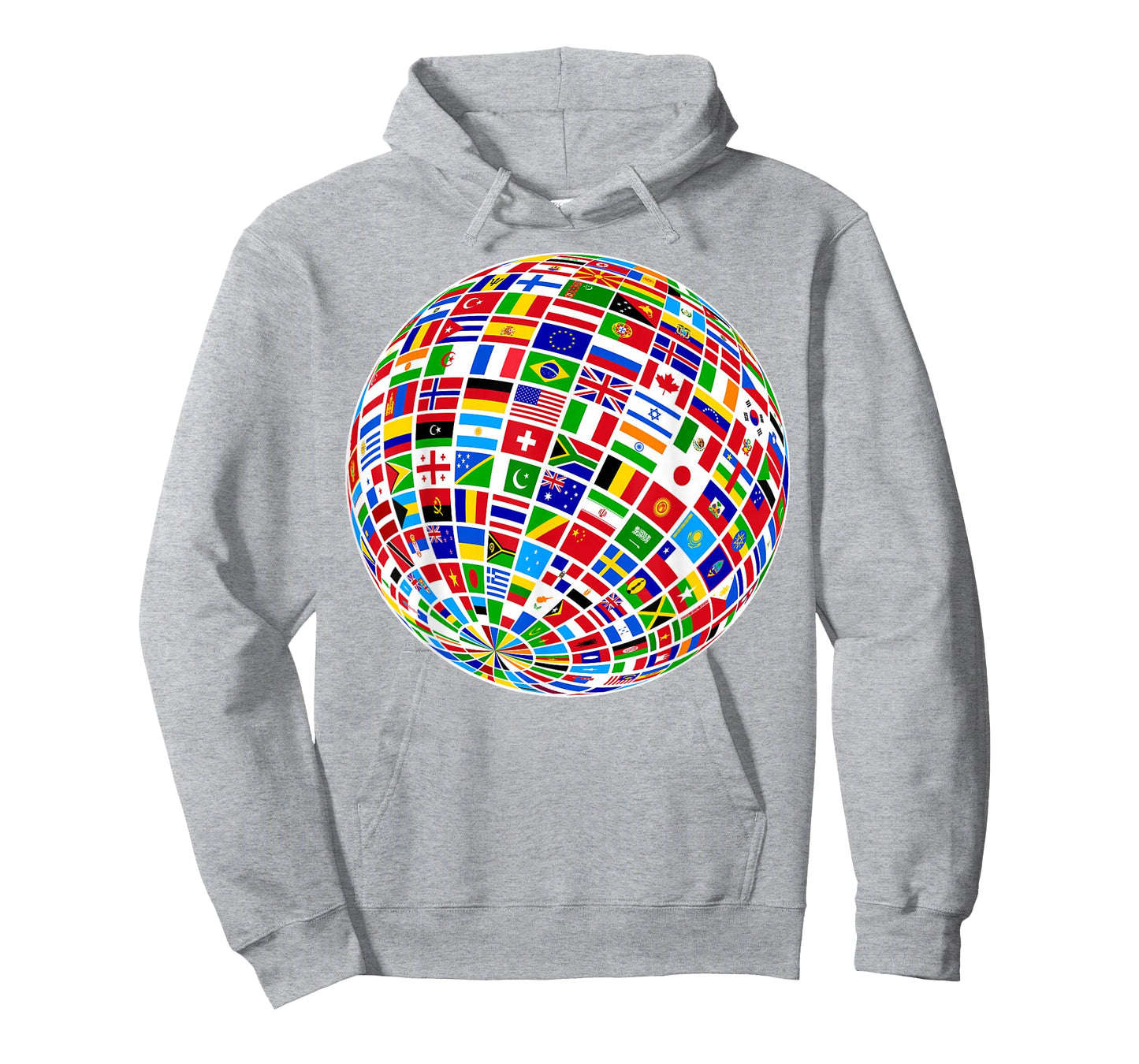 Flags The Countries of the World Globe Earth World Flags T-Shirt