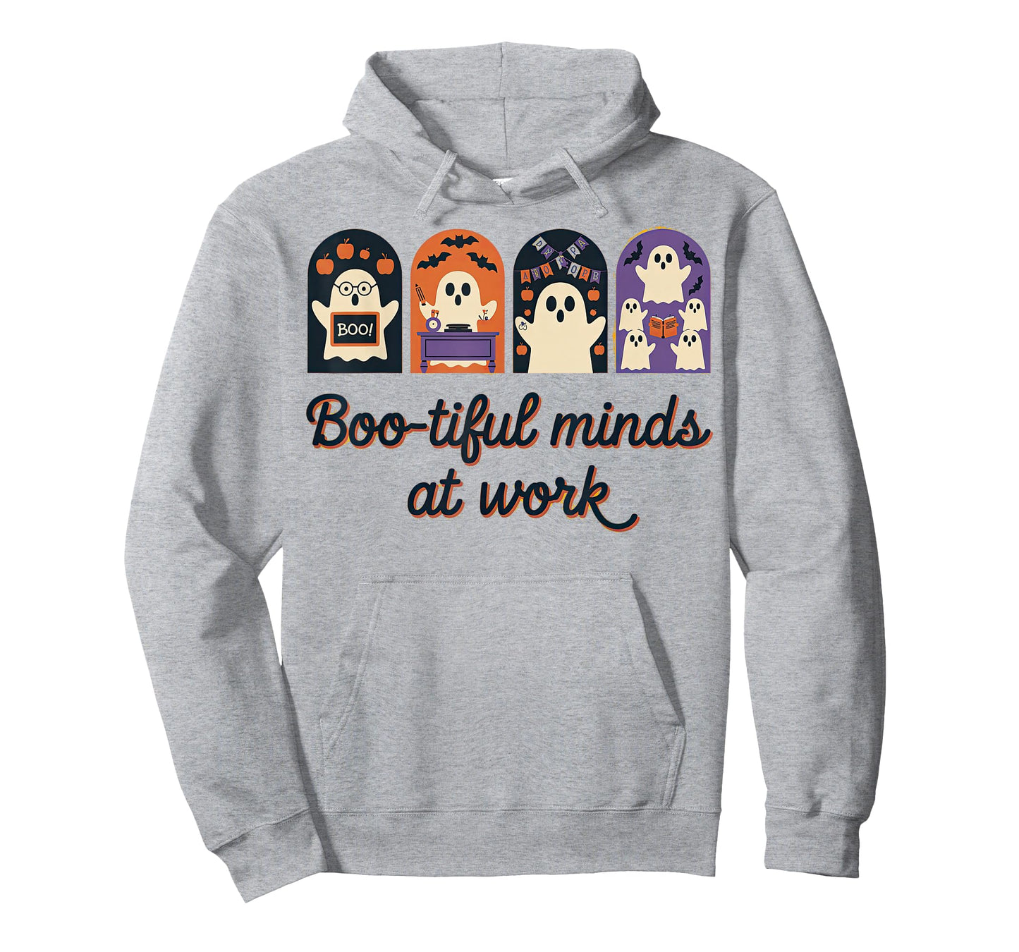 Cute Halloween Teacher Aide Boo-Tiful Minds at Work T-Shirt