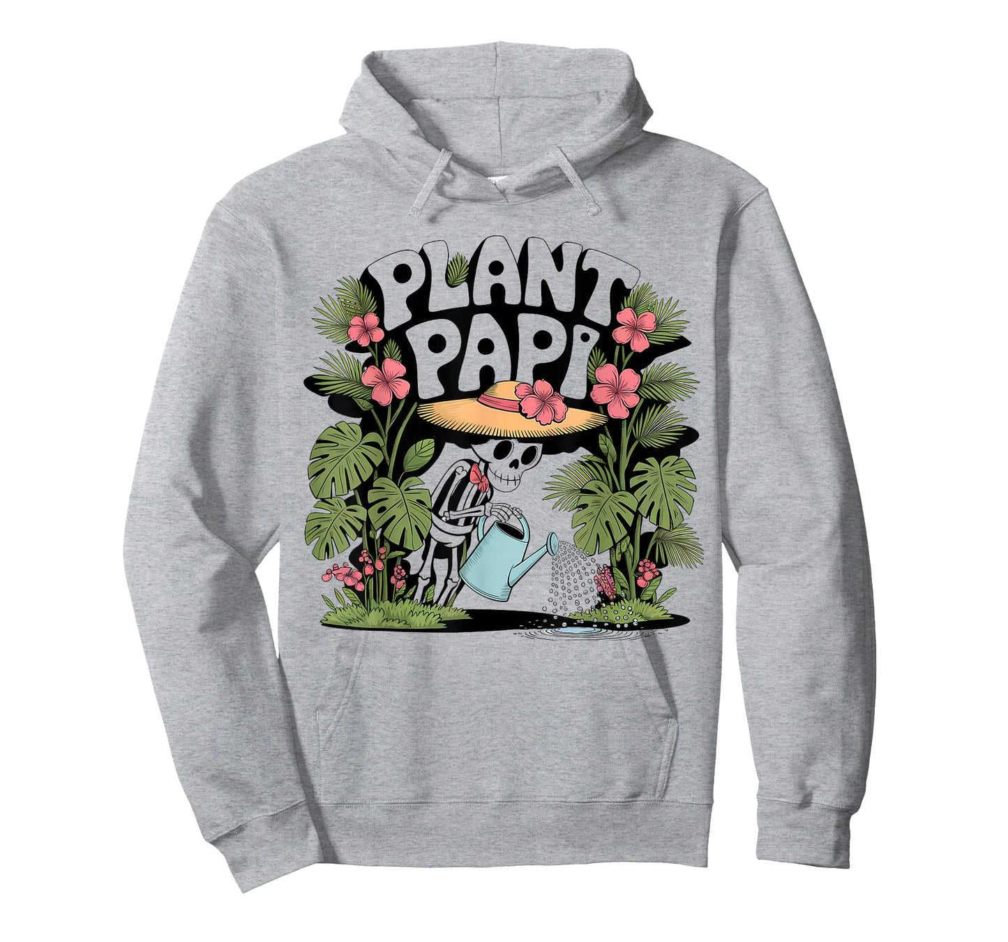 Plant Papi Daddy Gardener Happy Halloween Funny Men & Women T-Shirt