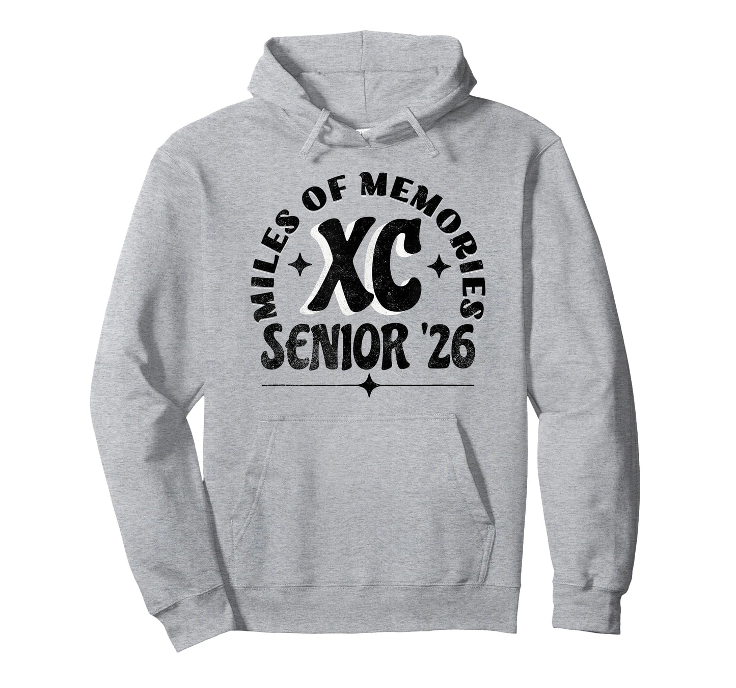 Cross Country Senior 2026 Miles of Memories T-Shirt