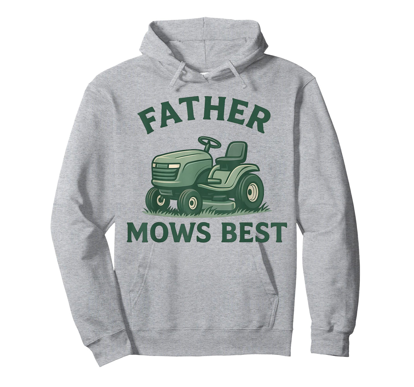 Father mows Best dad Father's Day Funny Men Mowing Lawn T-Shirt
