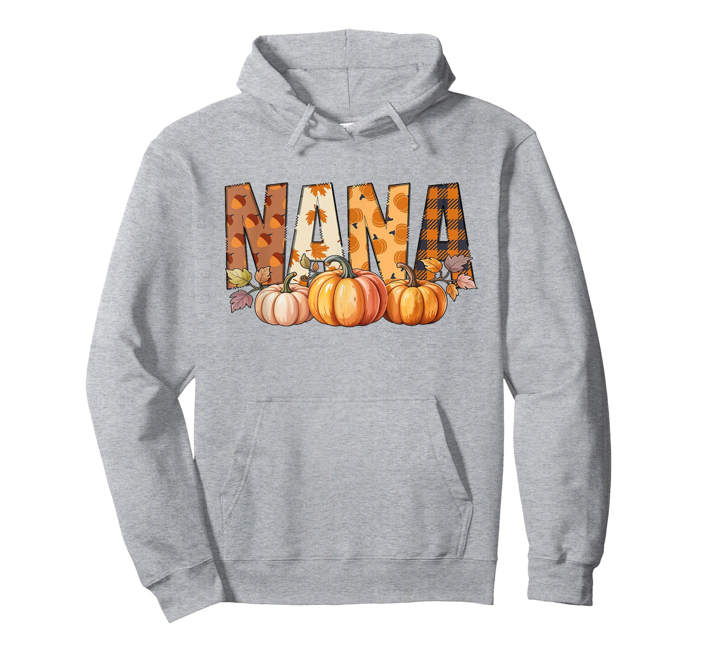 Nana Pumpkin Fall Design for Autumn Family Gatherings T-Shirt