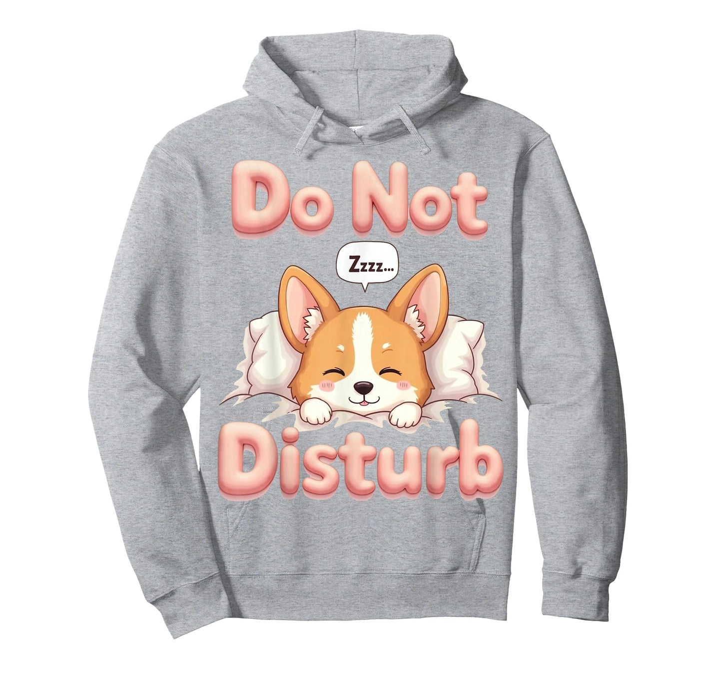 Do Not Disturb Welsh Corgi Dog Funny Pajamas T-Shirt