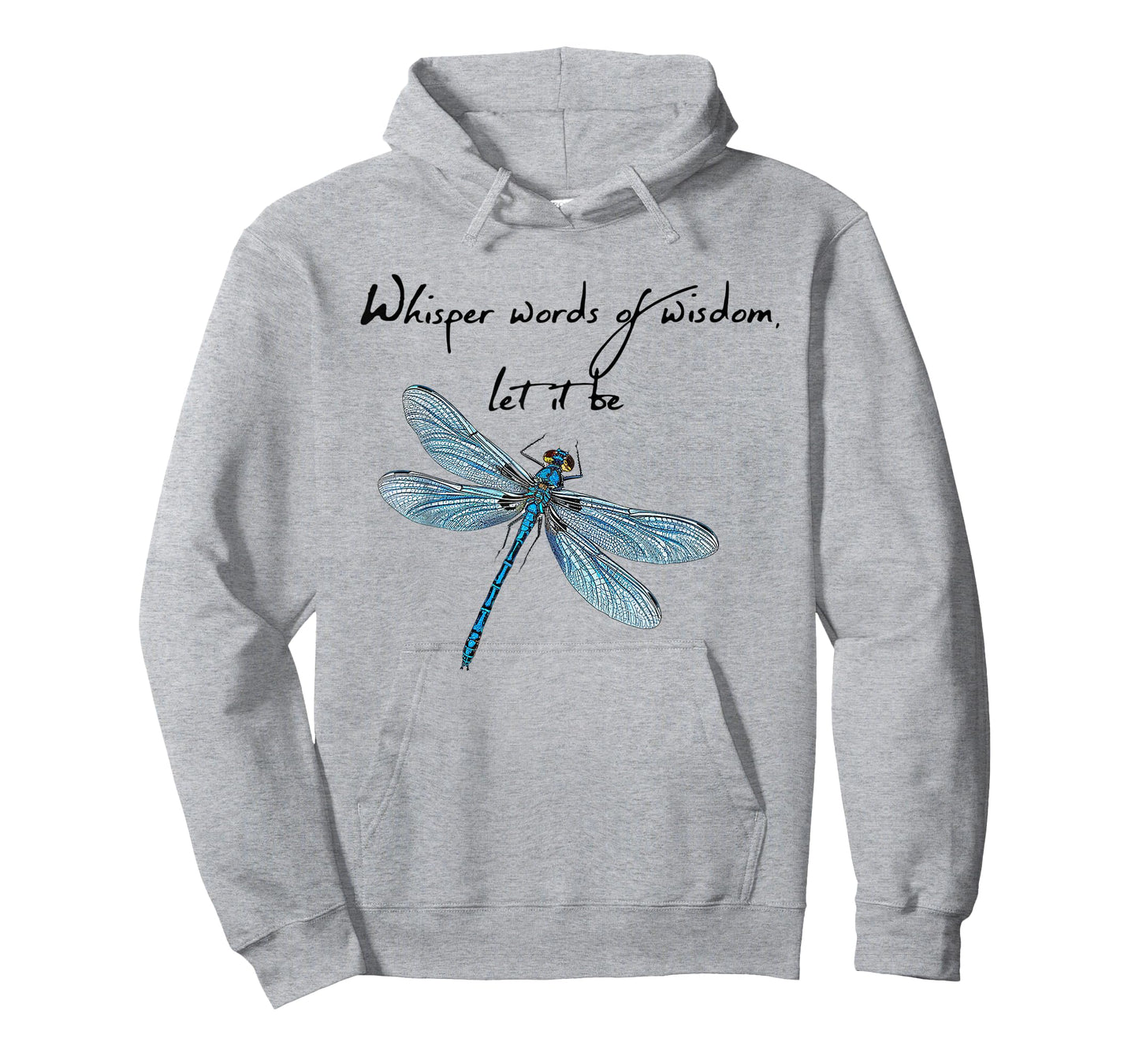 Teepuc Music Dragonfly Whisper Words Of Wisdom Dragon Fly Unisex-Adults & Kids T-Shirt