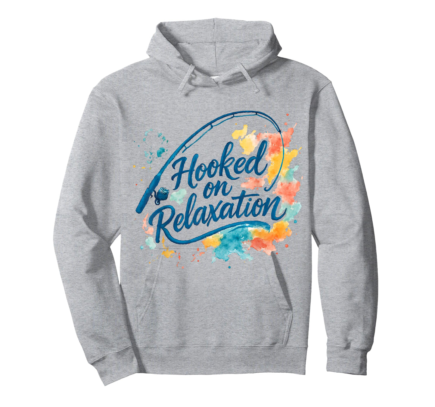 Hooked on Relaxation Fishing Lovers Fun Day Out T-Shirt