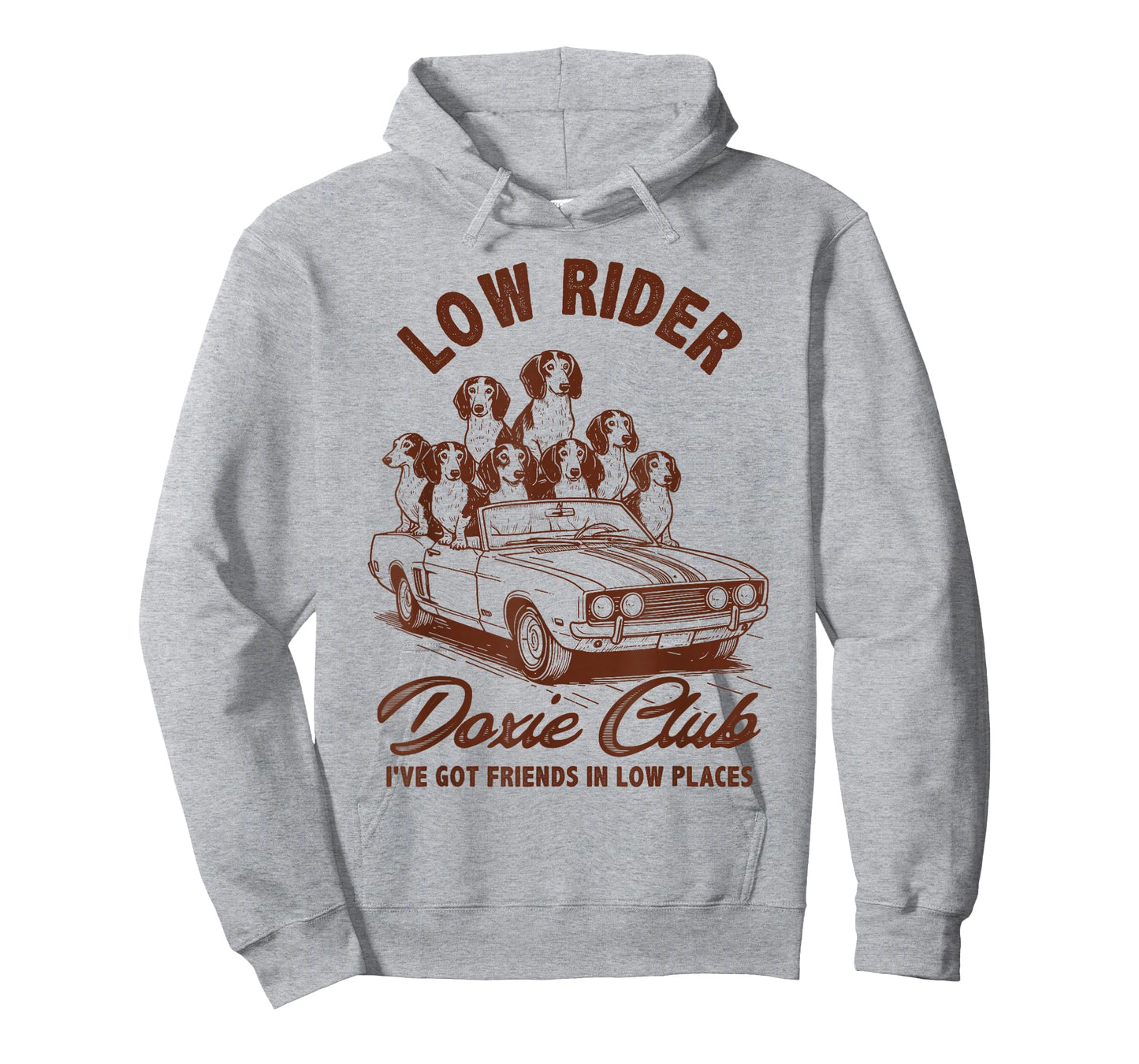 Dachshund Lover Doxie Mom Wiener Dog Low Rider Doxie Club T-Shirt