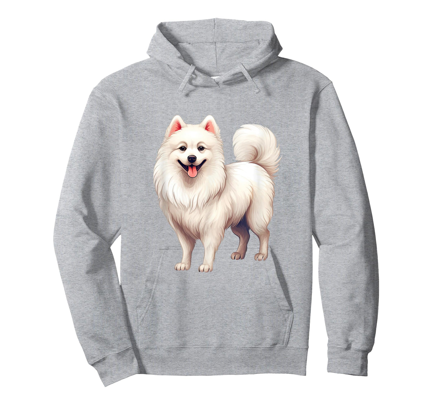 Adorable Samoyed Dog Illustration Lovers T-Shirt