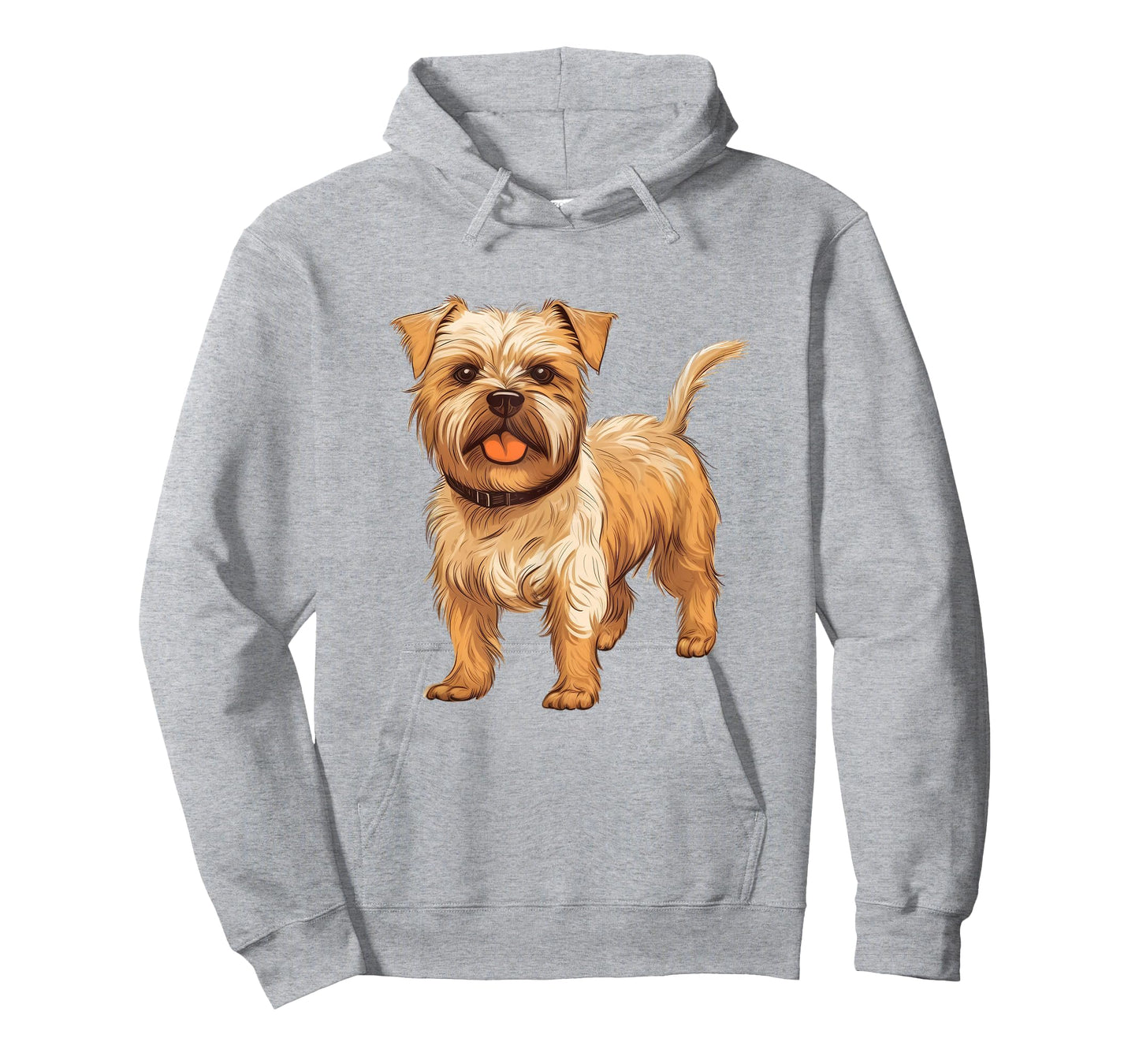 Cute Terrier Dog Illustration for Pet Enthusiasts T-Shirt