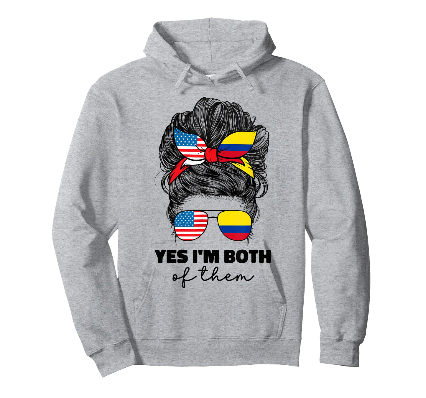 Half Colombian Half American Usa America Colombia Flag Girl T-Shirt