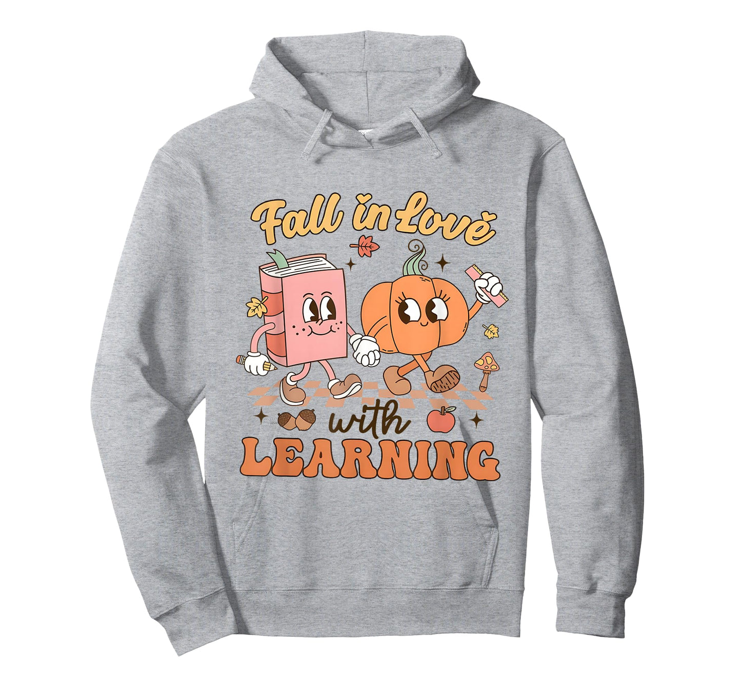 Fall in Love with Learning Thanksgiving Teacher Student T-Shirt
