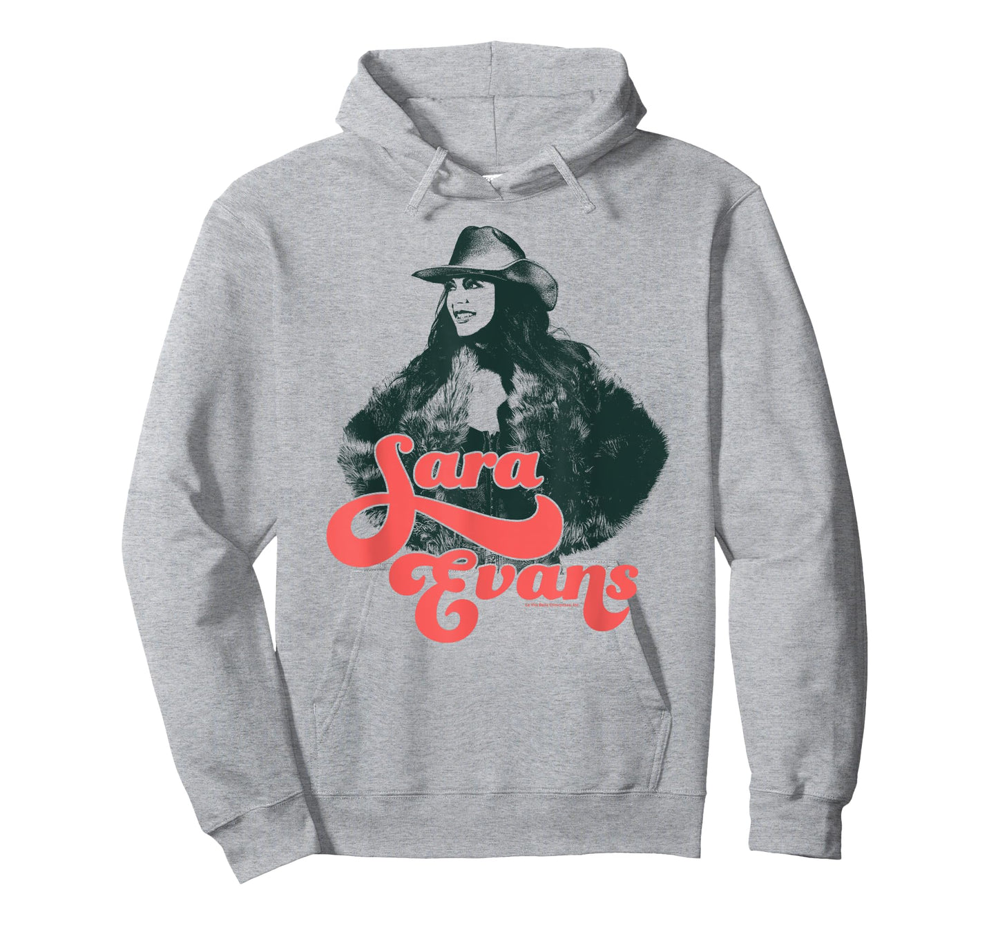Sara Evans Bust Vintage Portrait T-Shirt