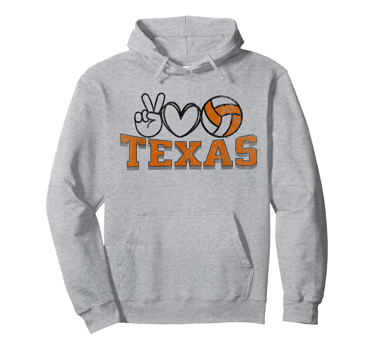 Peace Love Volleyball - Texas Women Teen Girls Tween Players T-Shirt