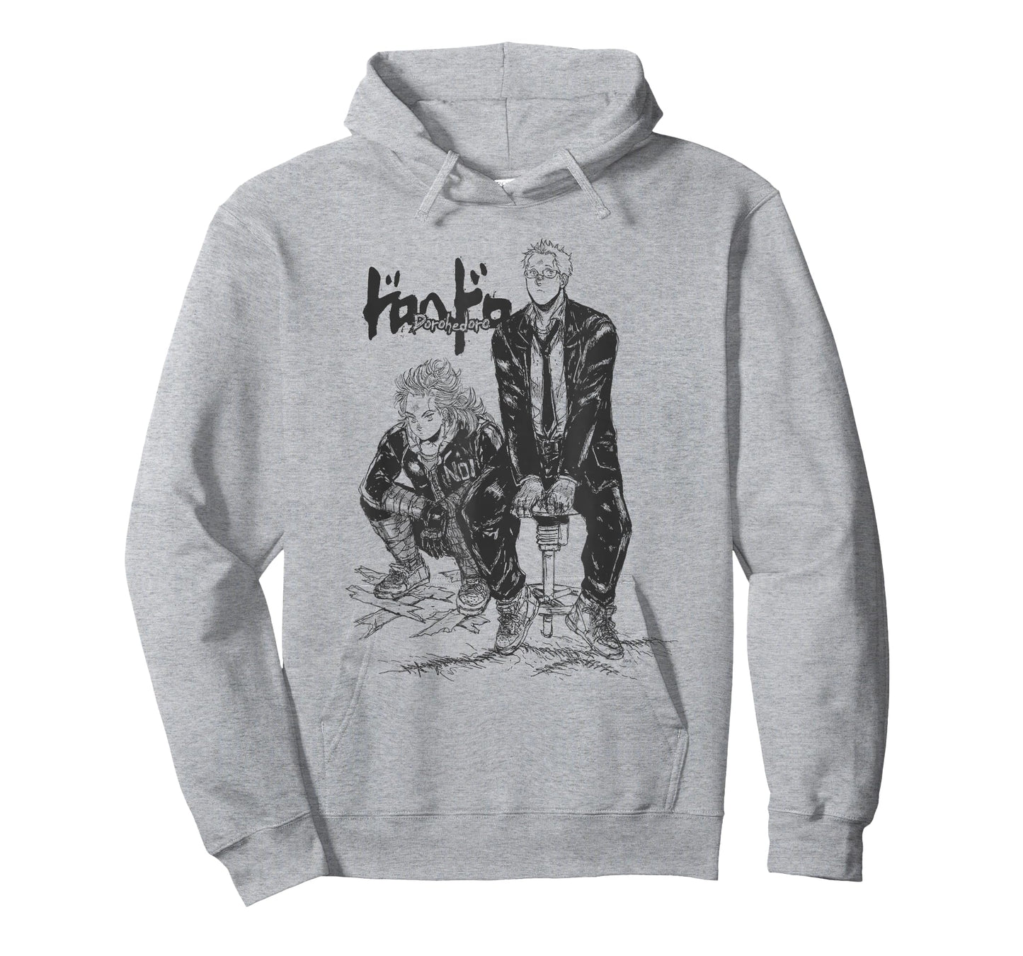 Dorohedoro Shin and NOI Logo Sketch Manga T-Shirt