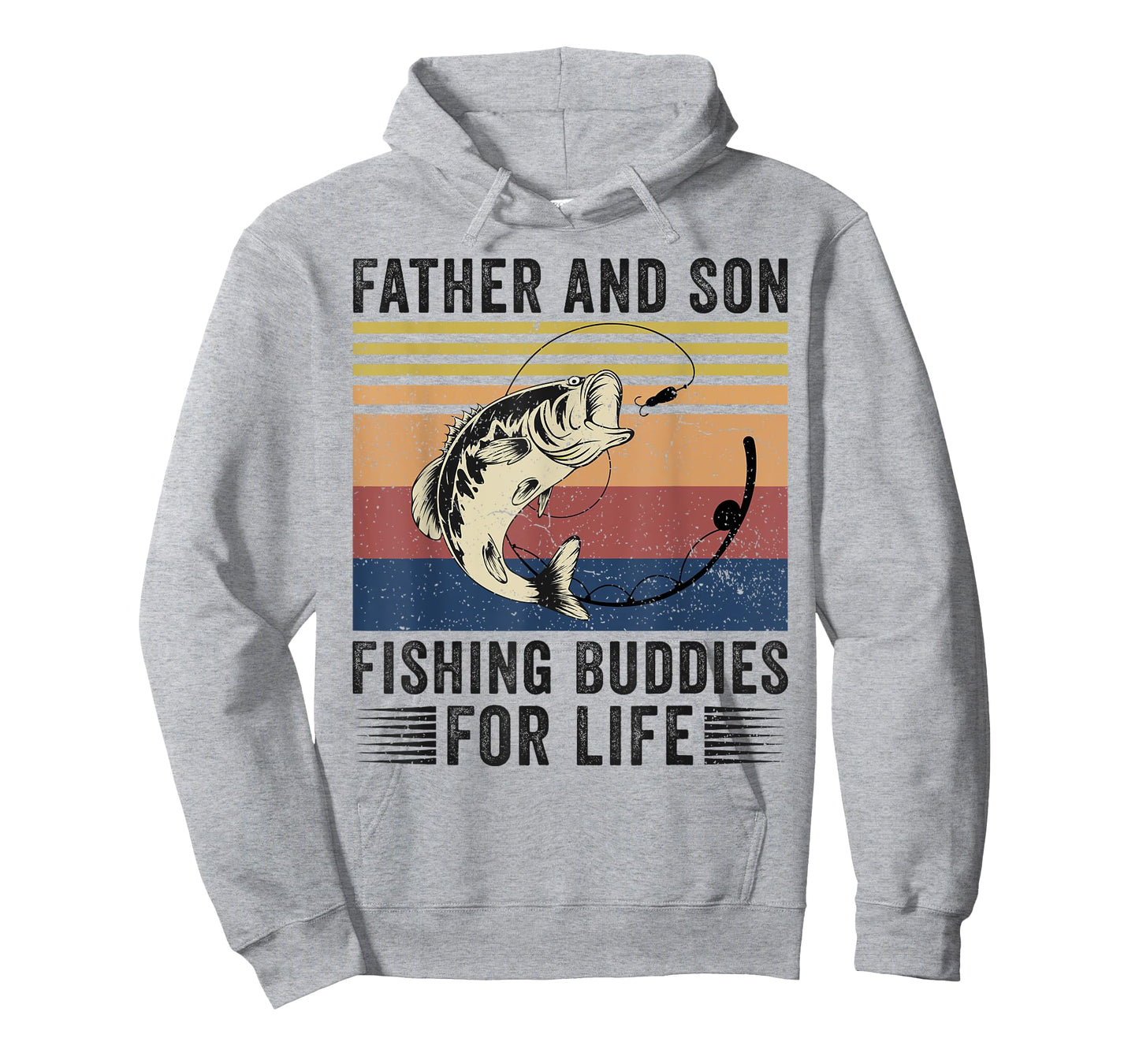 Father and Son Fishing Buddies for Life T-Shirt