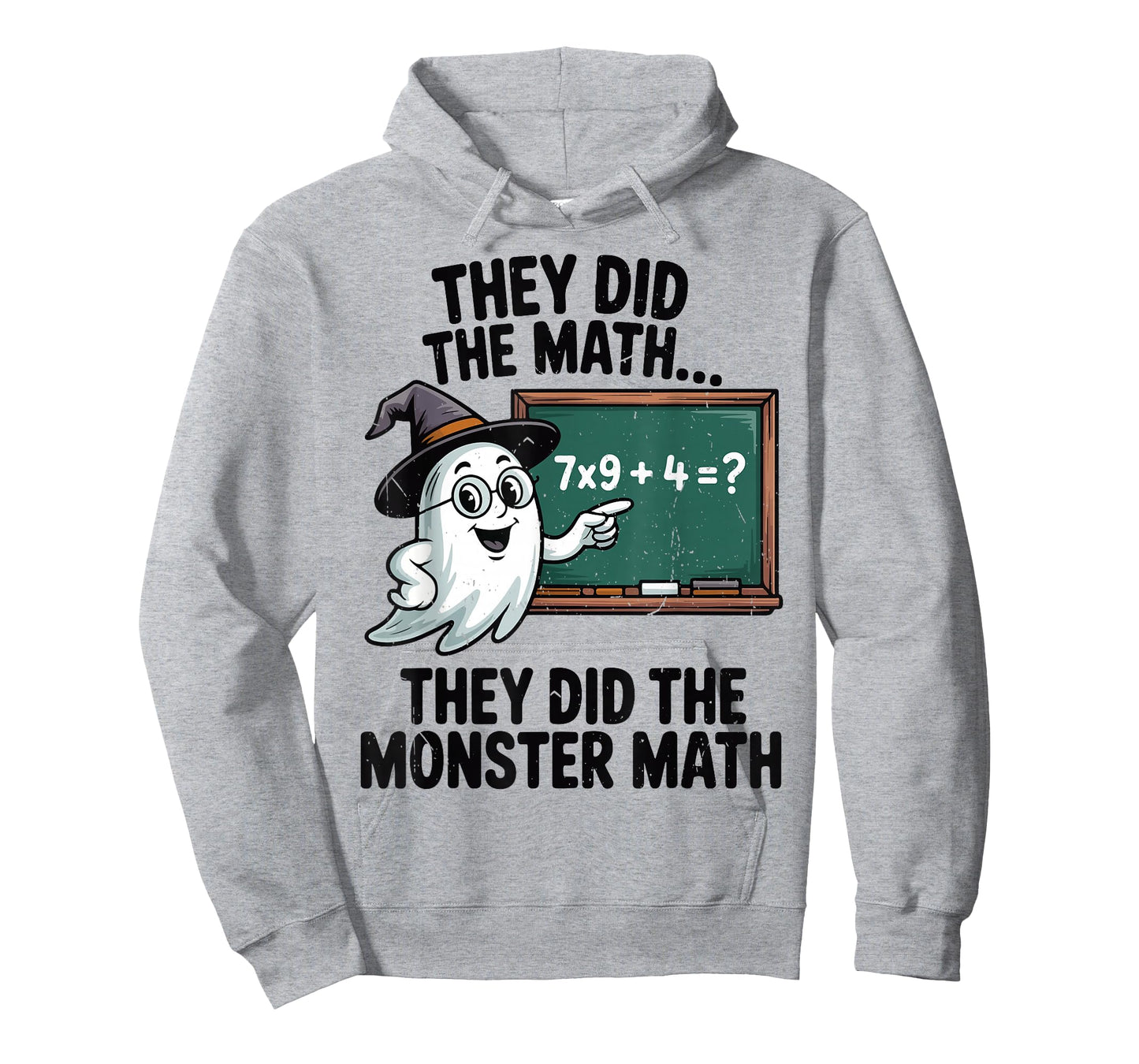 They Did Monster Math Teacher Halloween Costume Mathematics T-Shirt