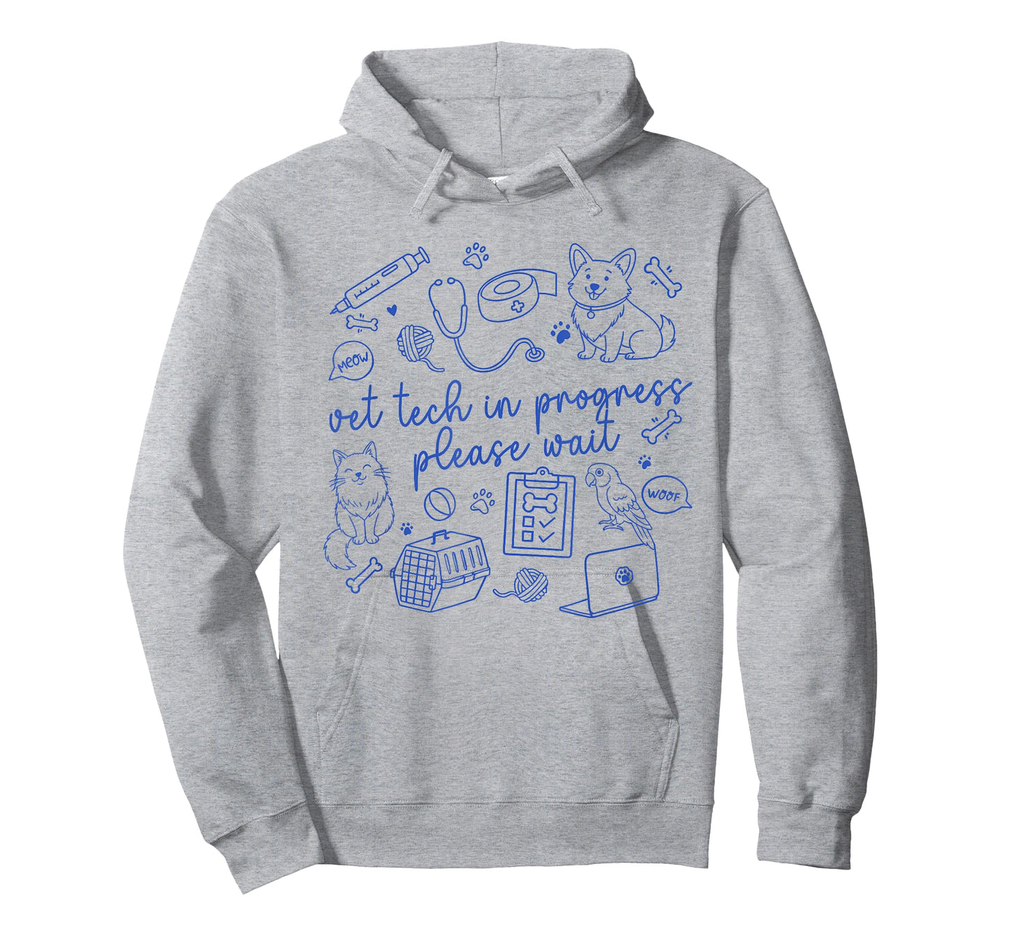 Retro Vet Tech in Progress Funny Veterinary Assistant Outfit T-Shirt