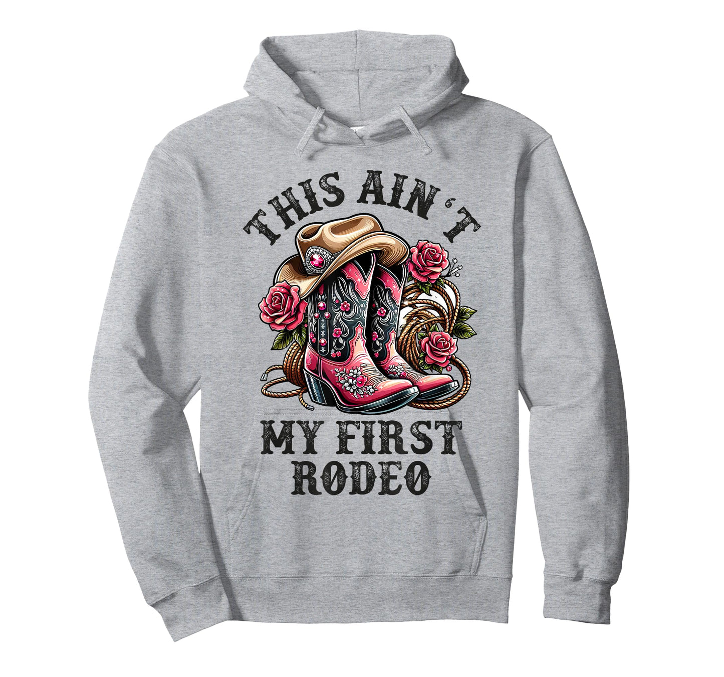 Cowgirl Country Girls Woman Kids This Aint My First Rodeo T-Shirt