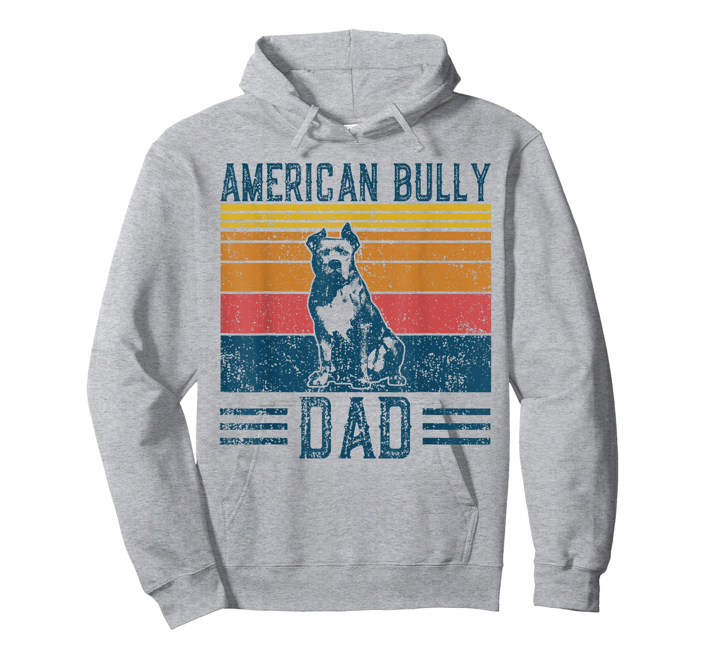 Dog Bullypit Dad - Vintage American Bully Dad Men Women T-Shirt