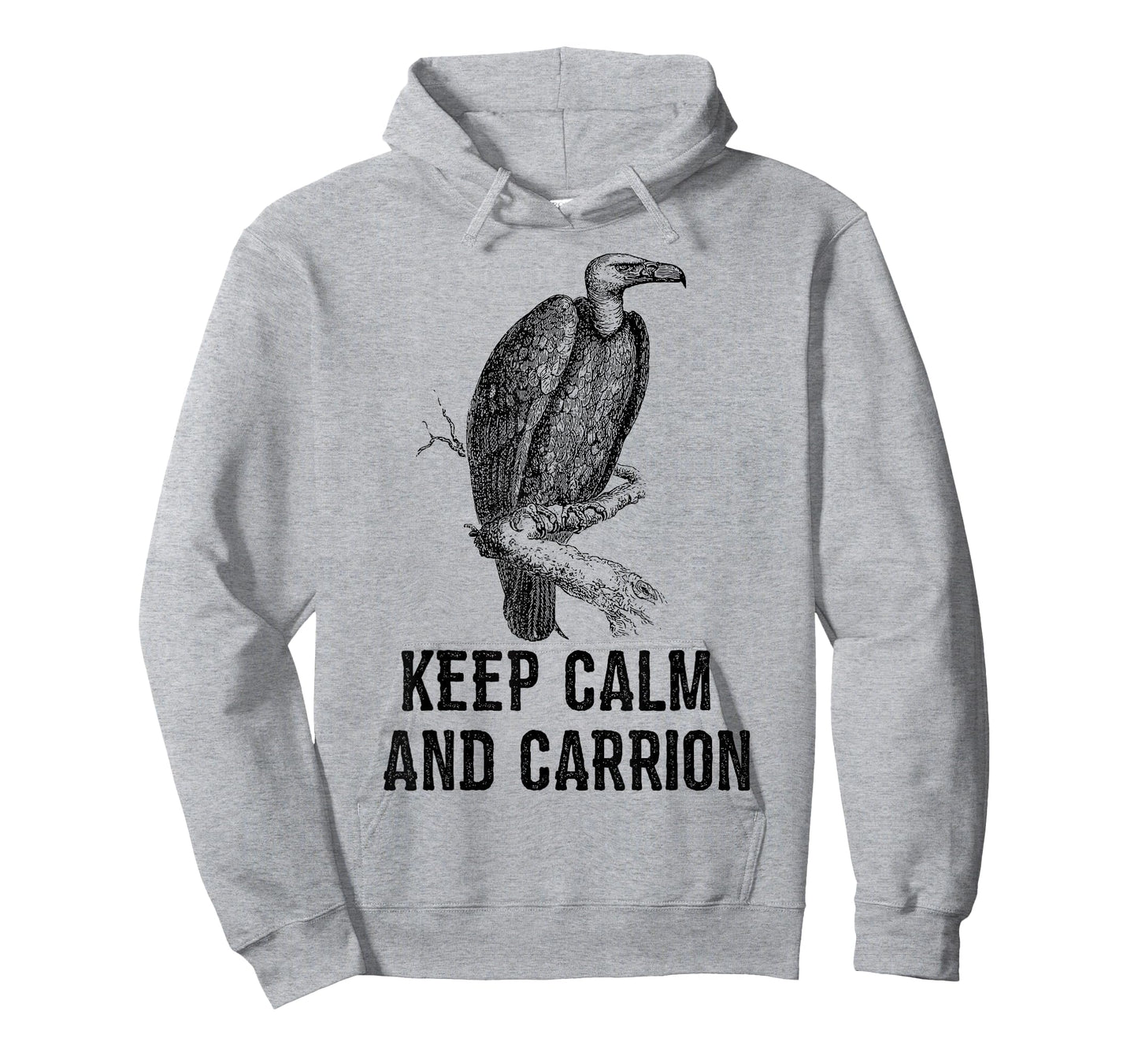 Funny T-Shirt Keep Calm and Carrion Vulture Condor Buzzard T-Shirt