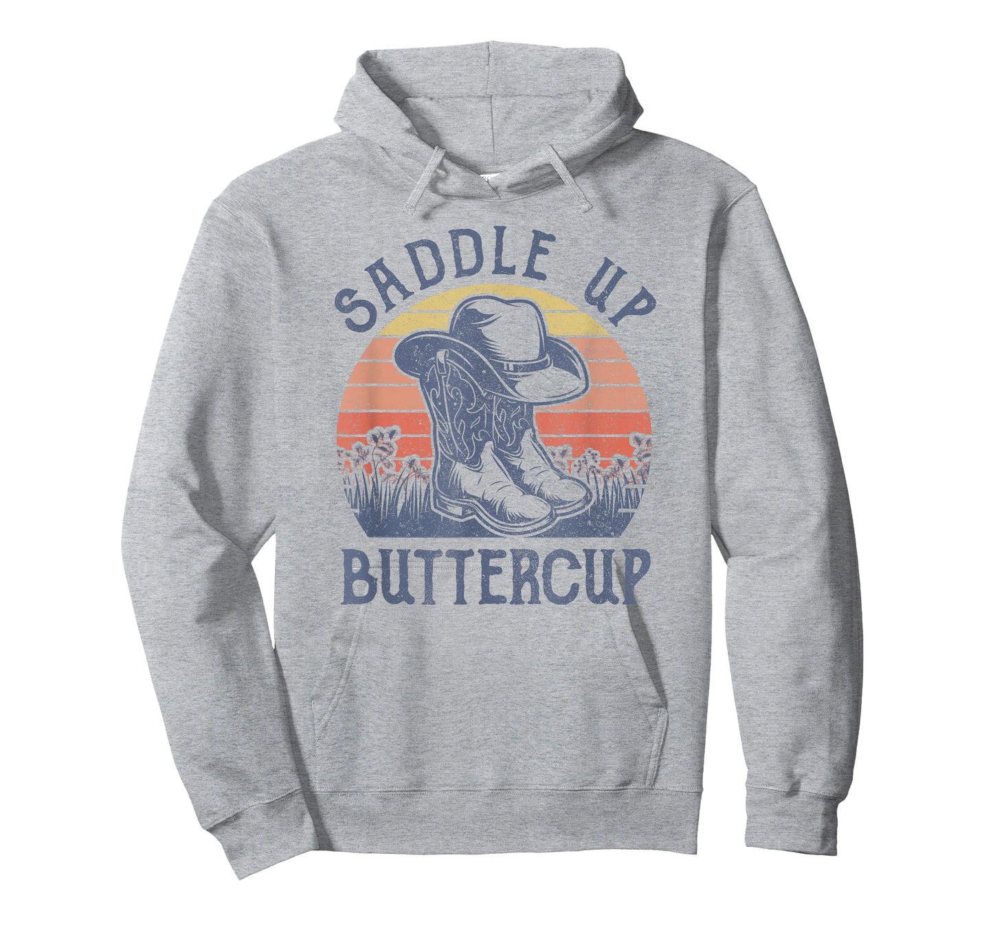 Saddle Up Buttercup Cowboy Hat Western Life Country Music T-Shirt