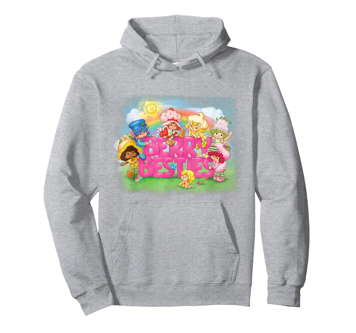 Strawberry Shortcake Berry Besties Garden Rainbow Group T-Shirt