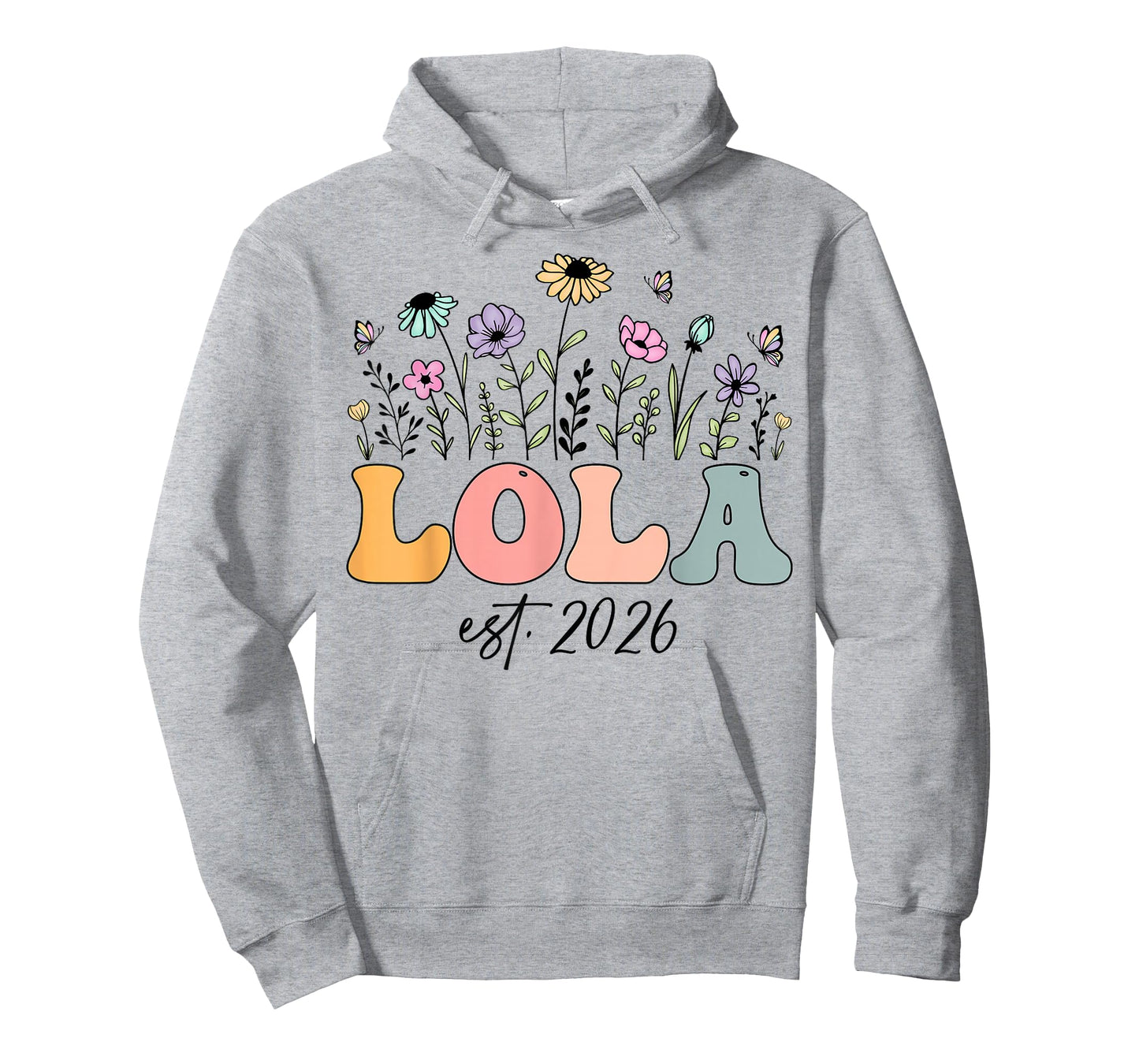 Lola Est. 2026 Wildflower Promoted to Lola T-Shirt