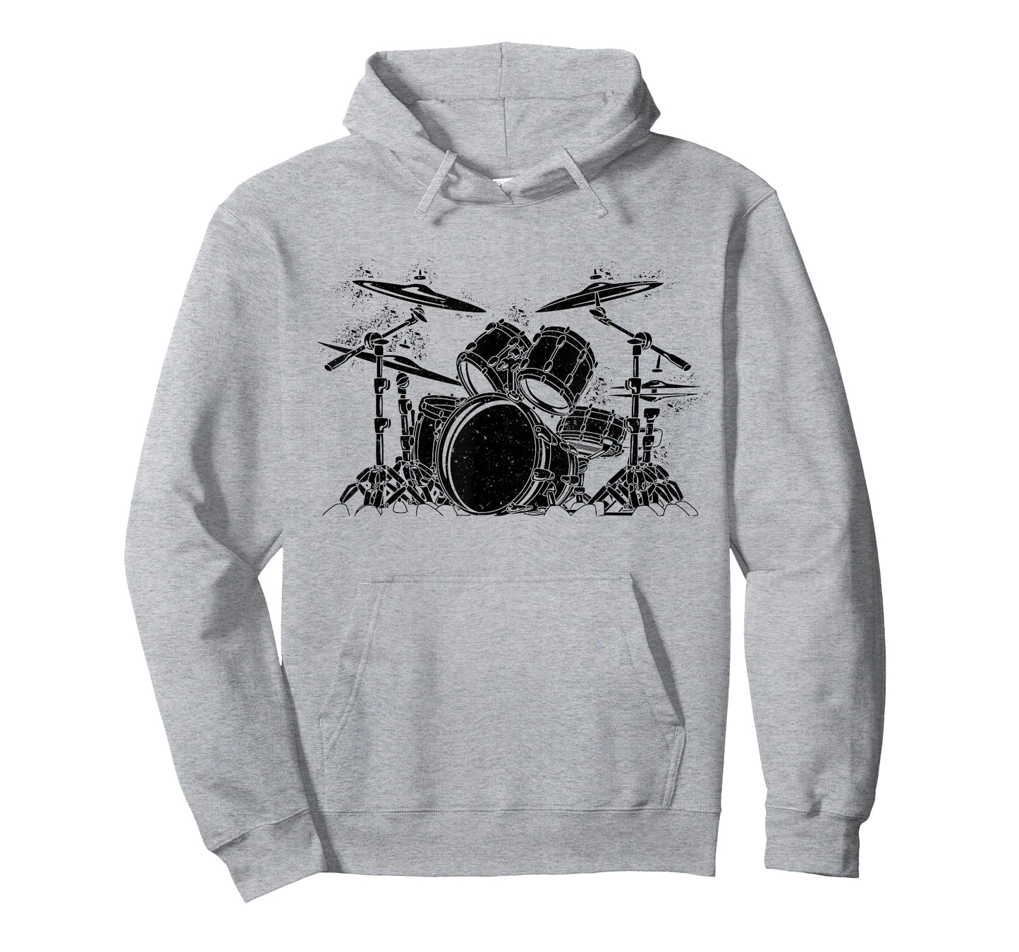 Drummer Retro Vintage Drum Set Drumset Drummers Men Drumming T-Shirt