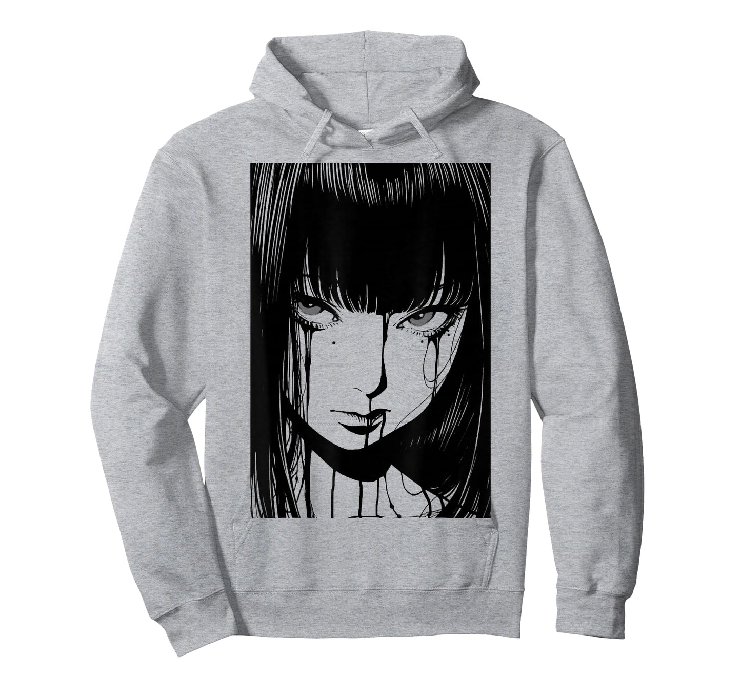 Creepy Japanese Anime Manga Horror | Pastel Goth Grunge T-Shirt