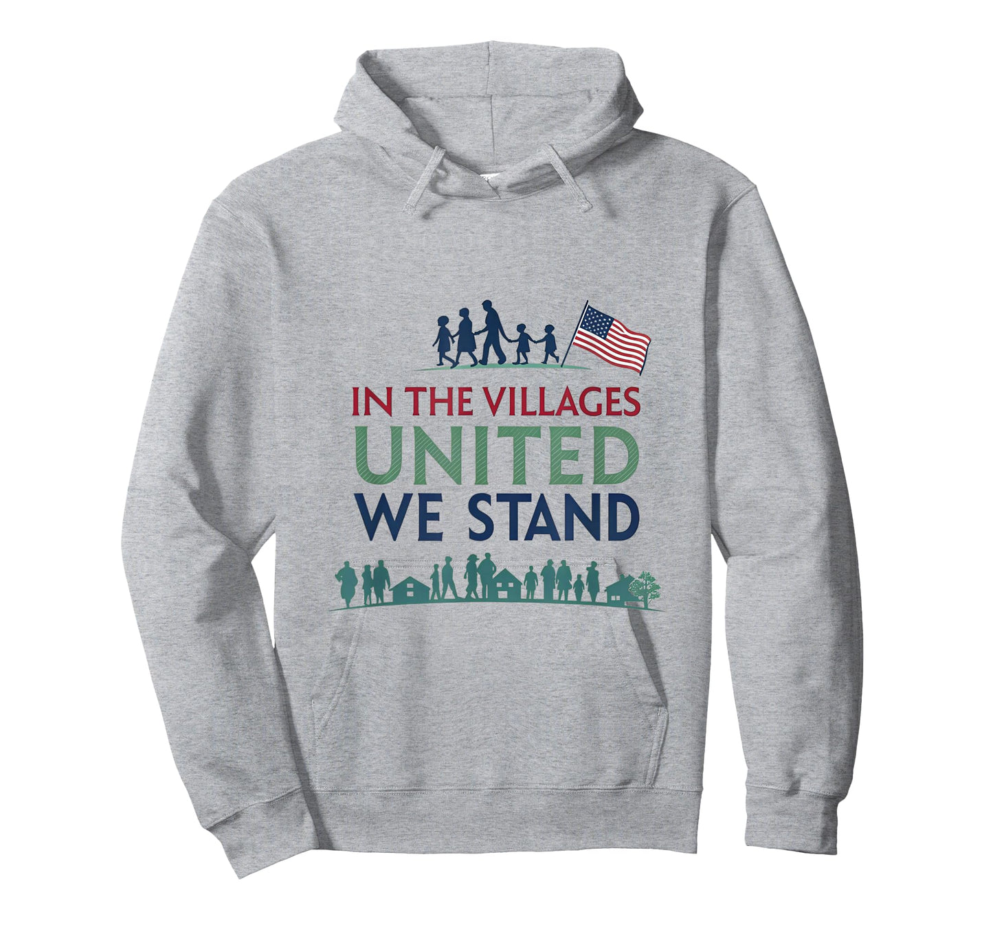 in The Villages United We Stand Community Pride Retirement T-Shirt