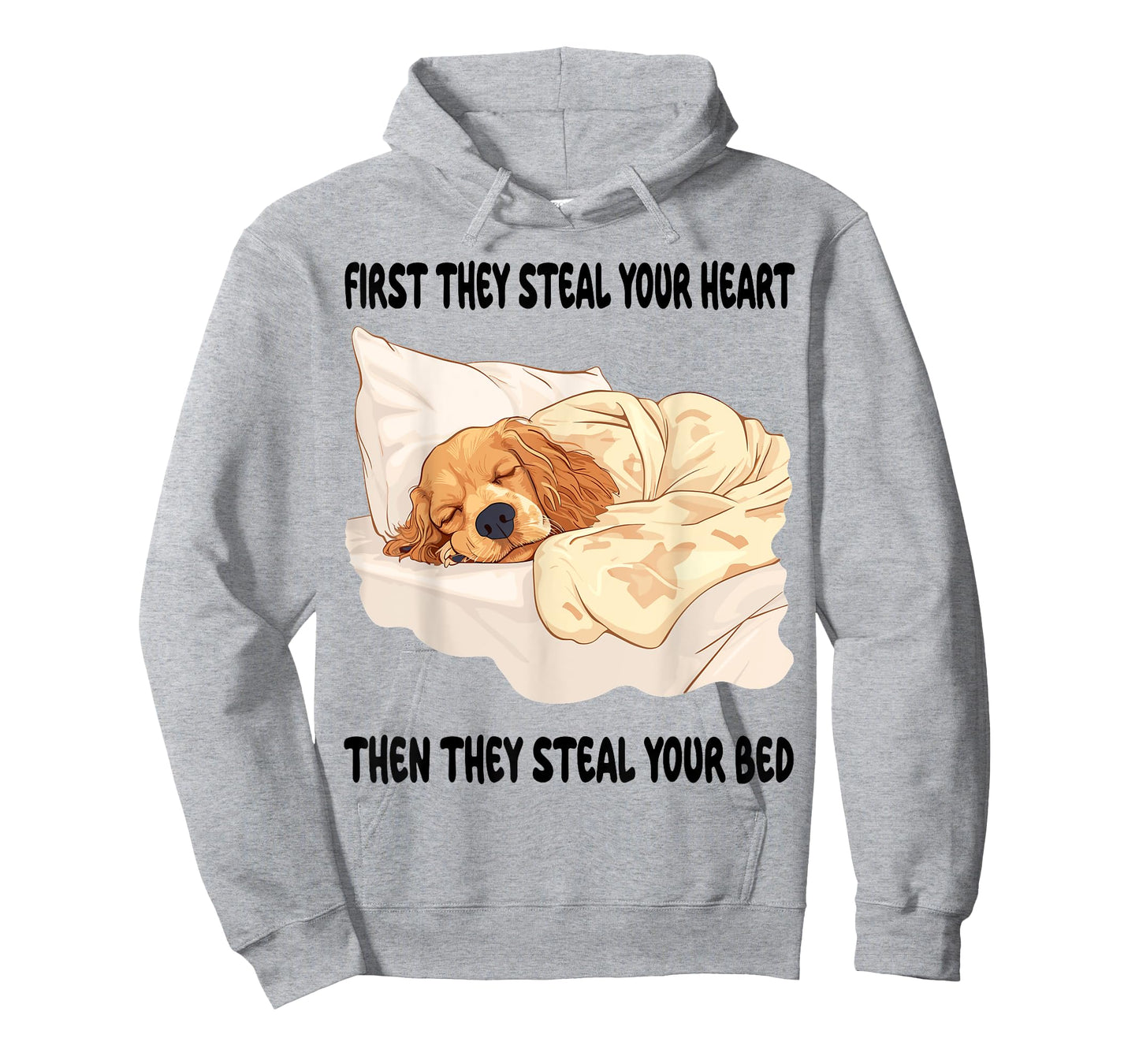 Cocker Spaniel Sleeping Pajamas Nightgown T-Shirt