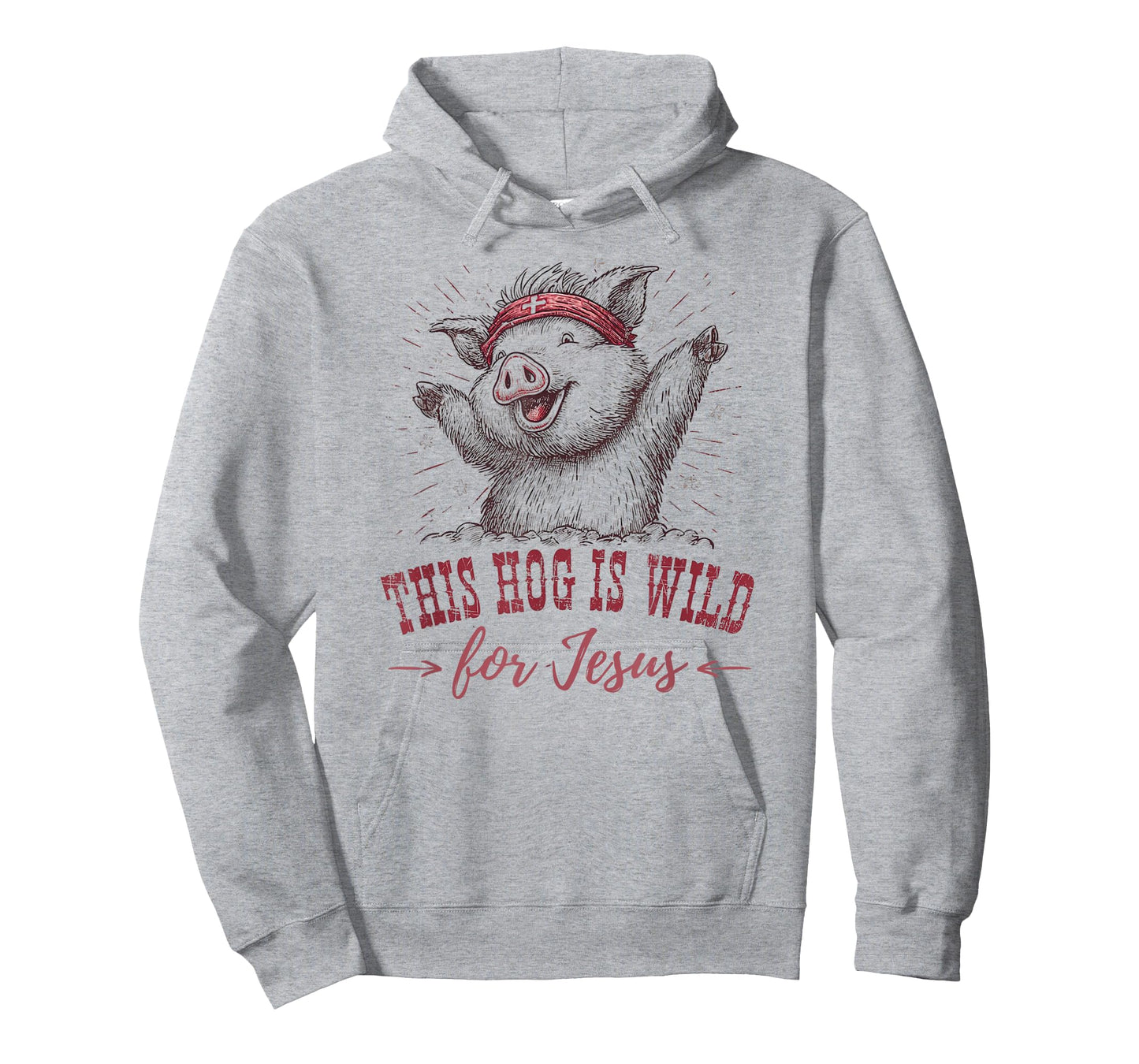 This Hog Is Wild for Jesus Wear for Christian Women T-Shirt