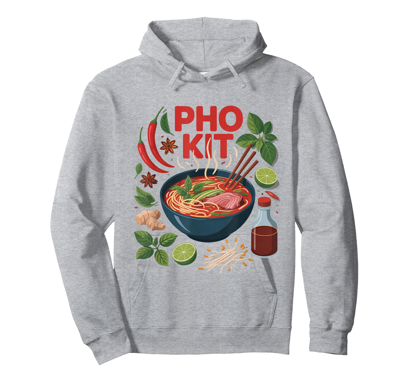 Pho Kit Soup Ingredients Pho Broth at Home Funny Pho Lover T-Shirt