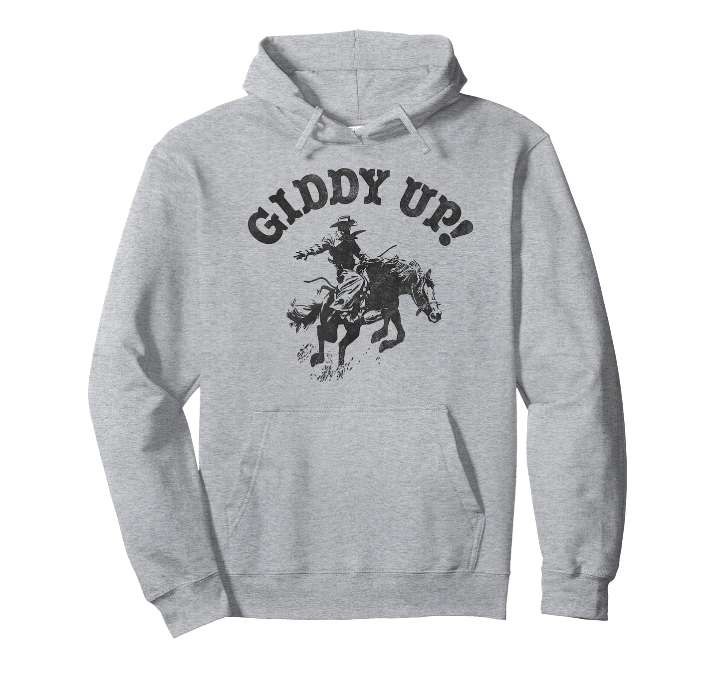 Trendy Giddy Up Classic Rodeo Black & White T-Shirt