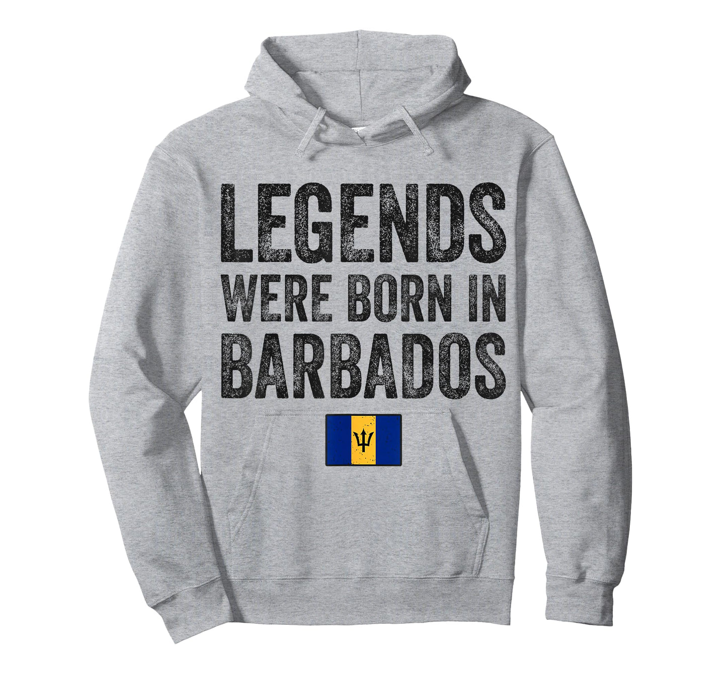Legends Were Born In Barbados Barbadian Flag Pride Roots T-Shirt